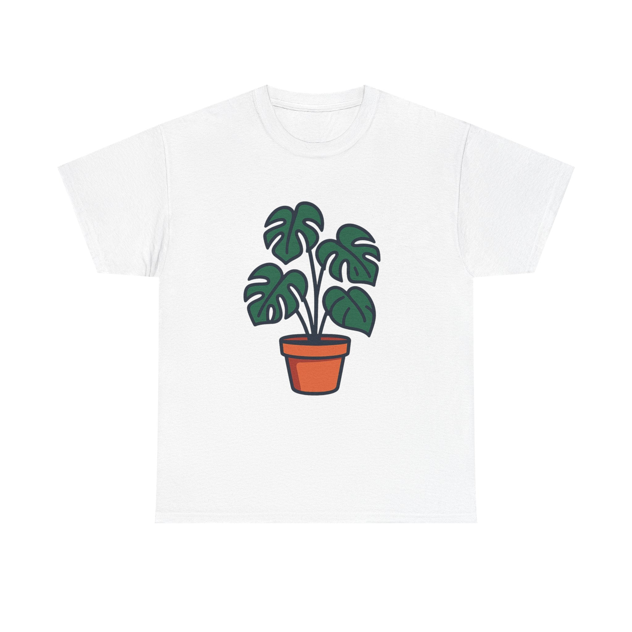Monstera Plant Unisex T-Shirt - Tropical Leaf Tee for Plant Lovers