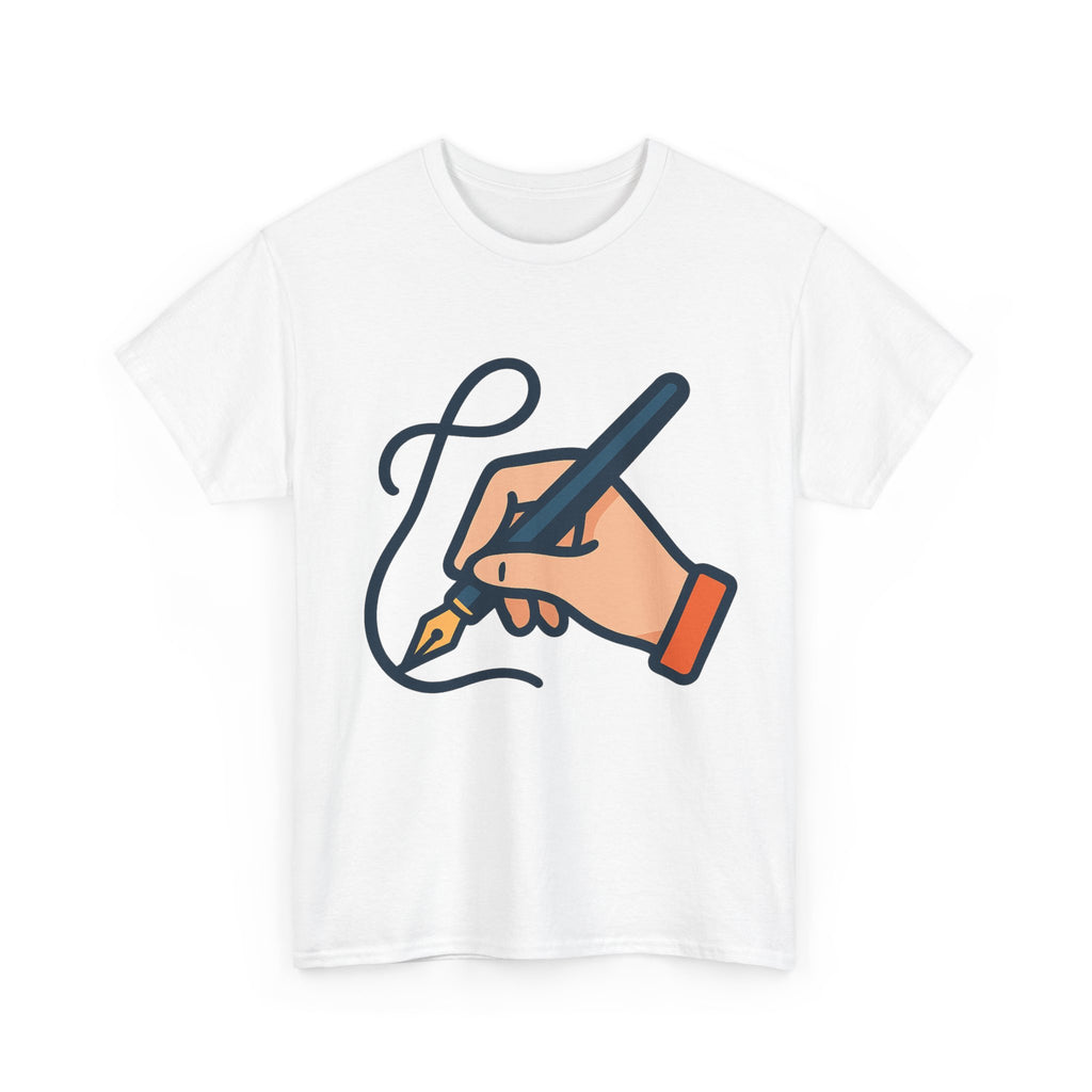 Hand Lettering Calligraphy Graphic T-Shirt