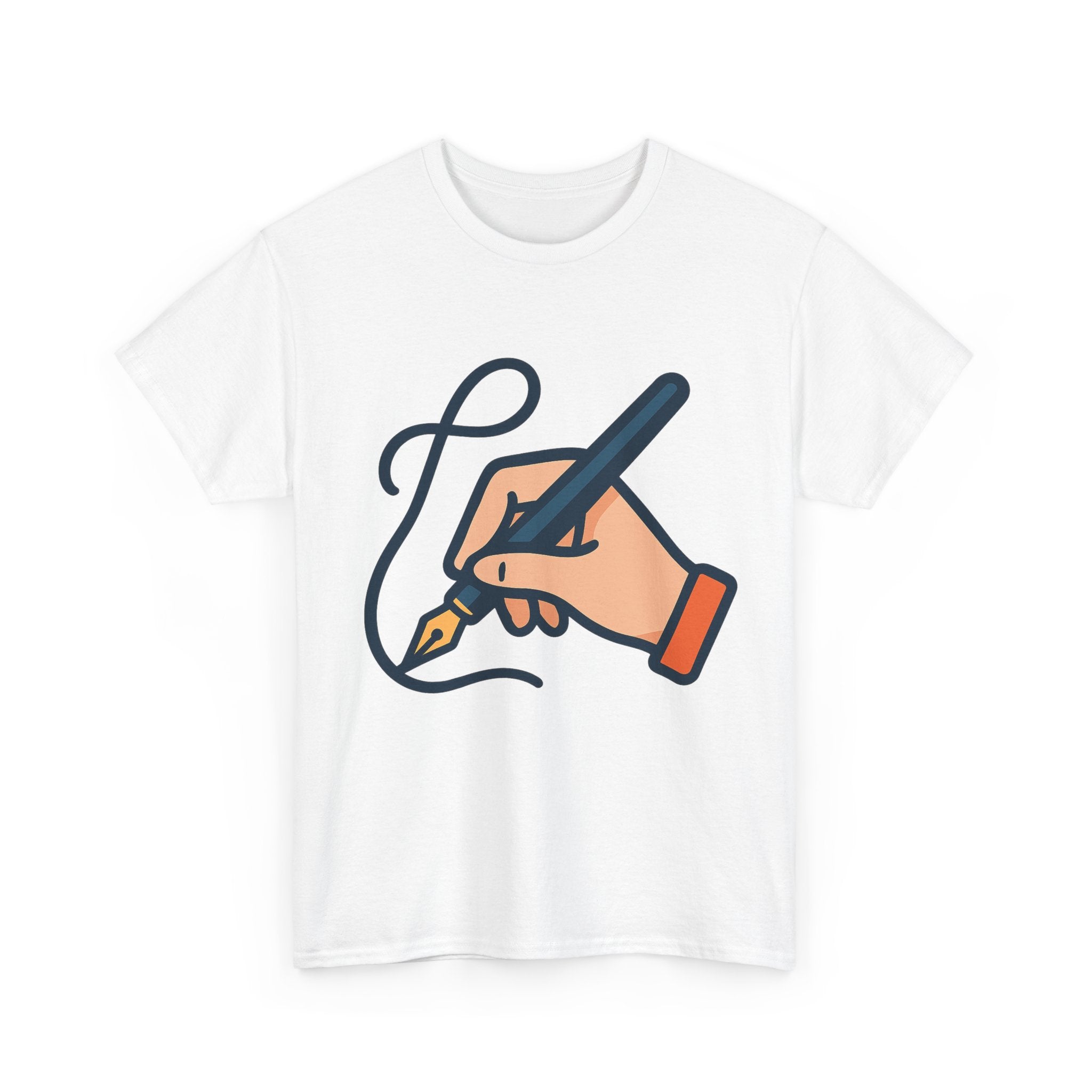 Hand Lettering Calligraphy Graphic T-Shirt