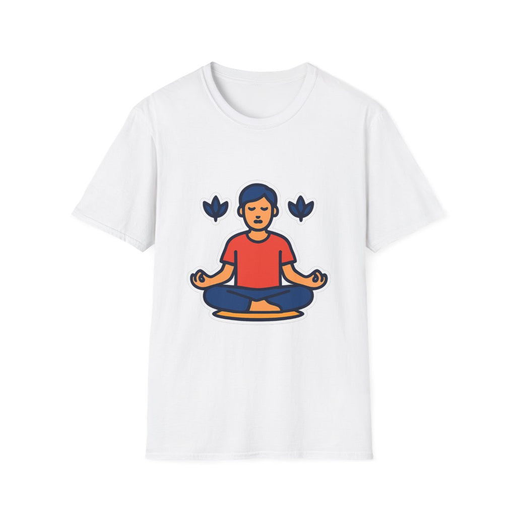 Meditation t-shirt with meditation mindfulness design – gift for peace seekers