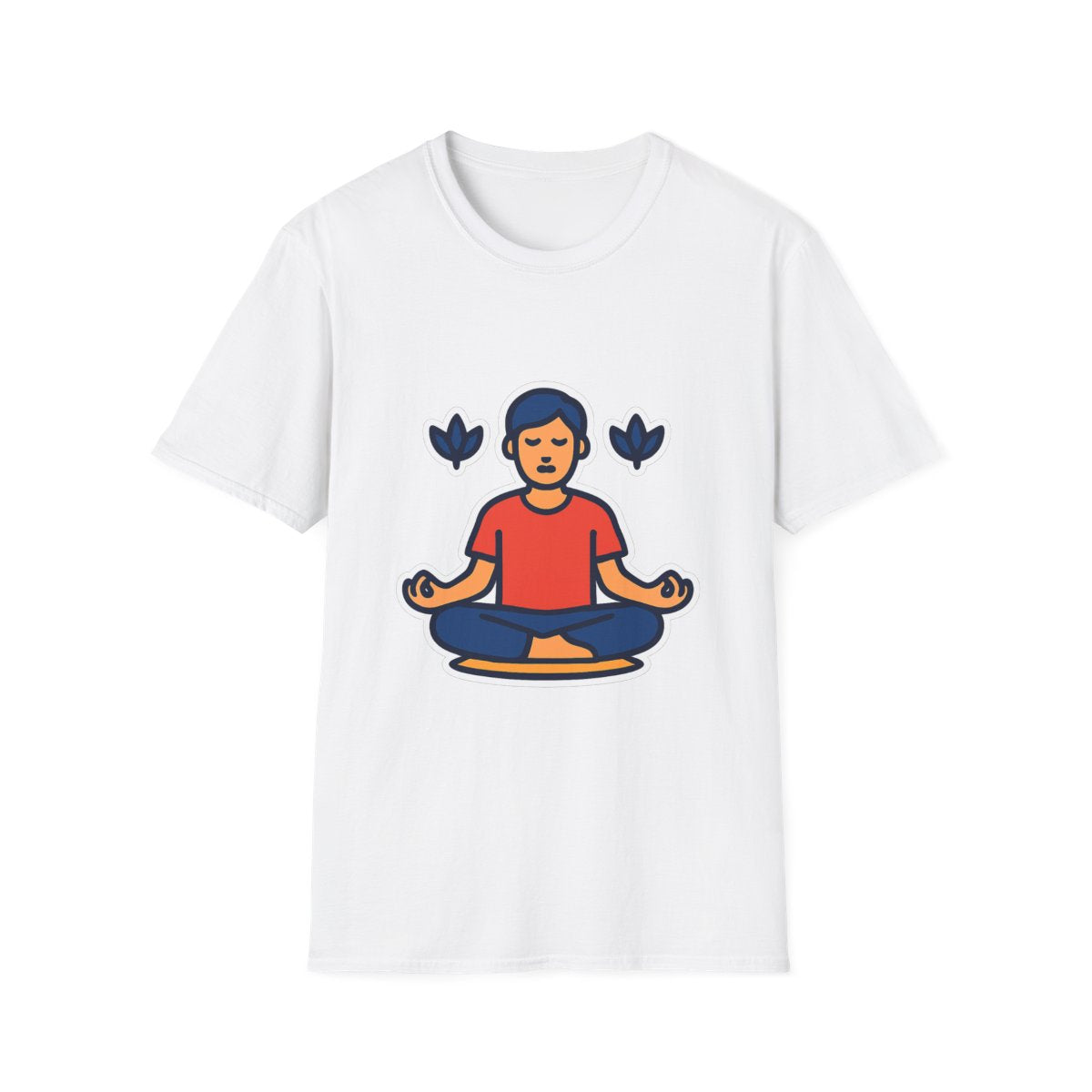 Meditation t-shirt with meditation mindfulness design – gift for peace seekers