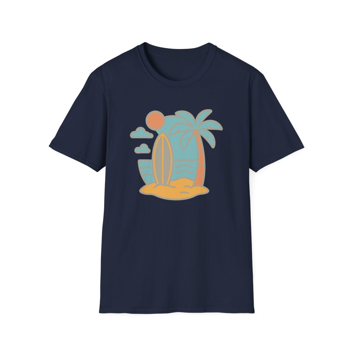 Vintage Beach Vibes Unisex T-Shirt | Soft Comfort Tee for Summer