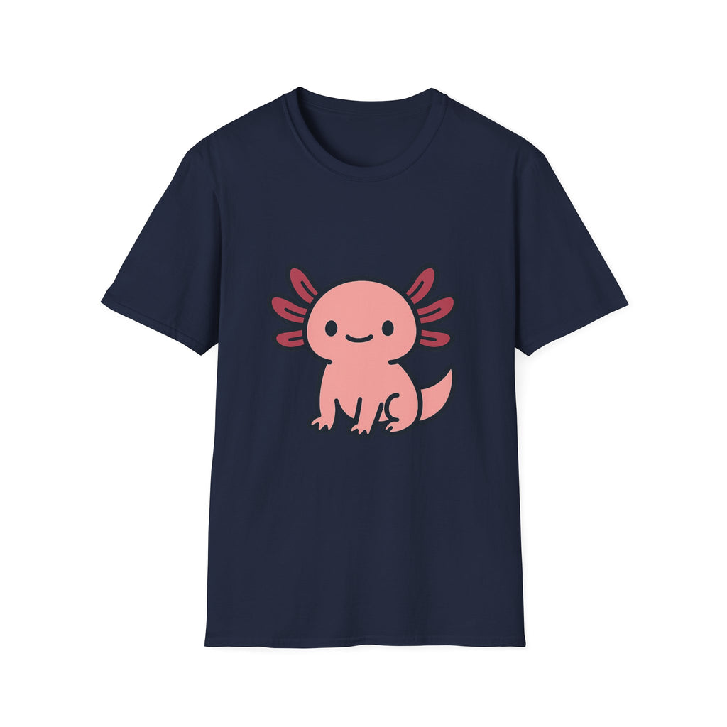 Cute Axolotl T-Shirt | Unisex Soft Tee for Aquatic Animal Lovers
