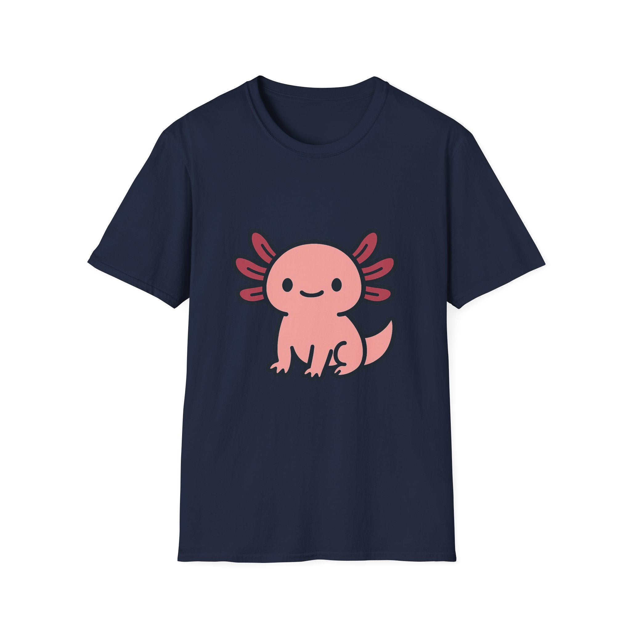 Cute Axolotl T-Shirt | Unisex Soft Tee for Aquatic Animal Lovers