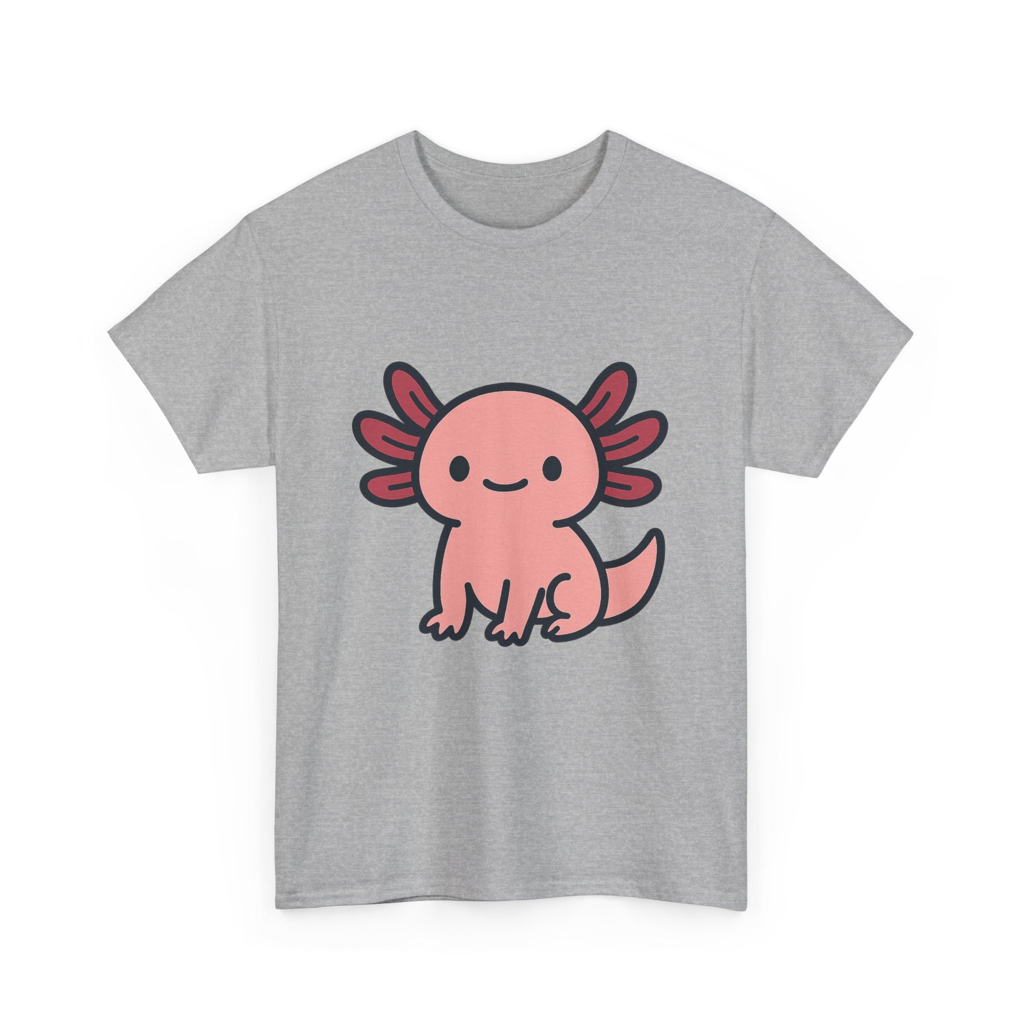 Cute Axolotl T-Shirt | Unisex Soft Tee for Aquatic Animal Lovers