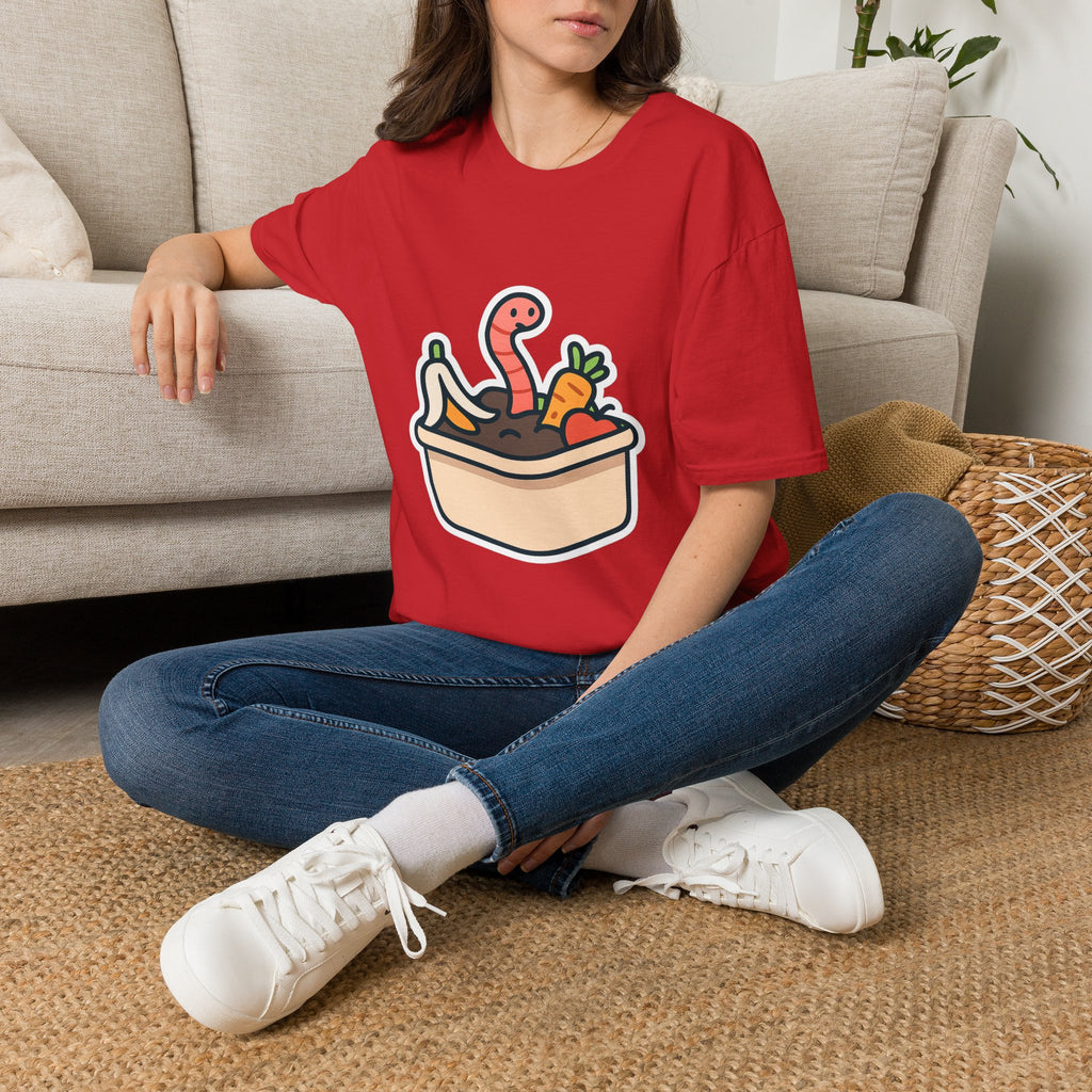 Vermicomposting T-Shirt | Worm Composting Tee for Eco-Conscious Gardeners