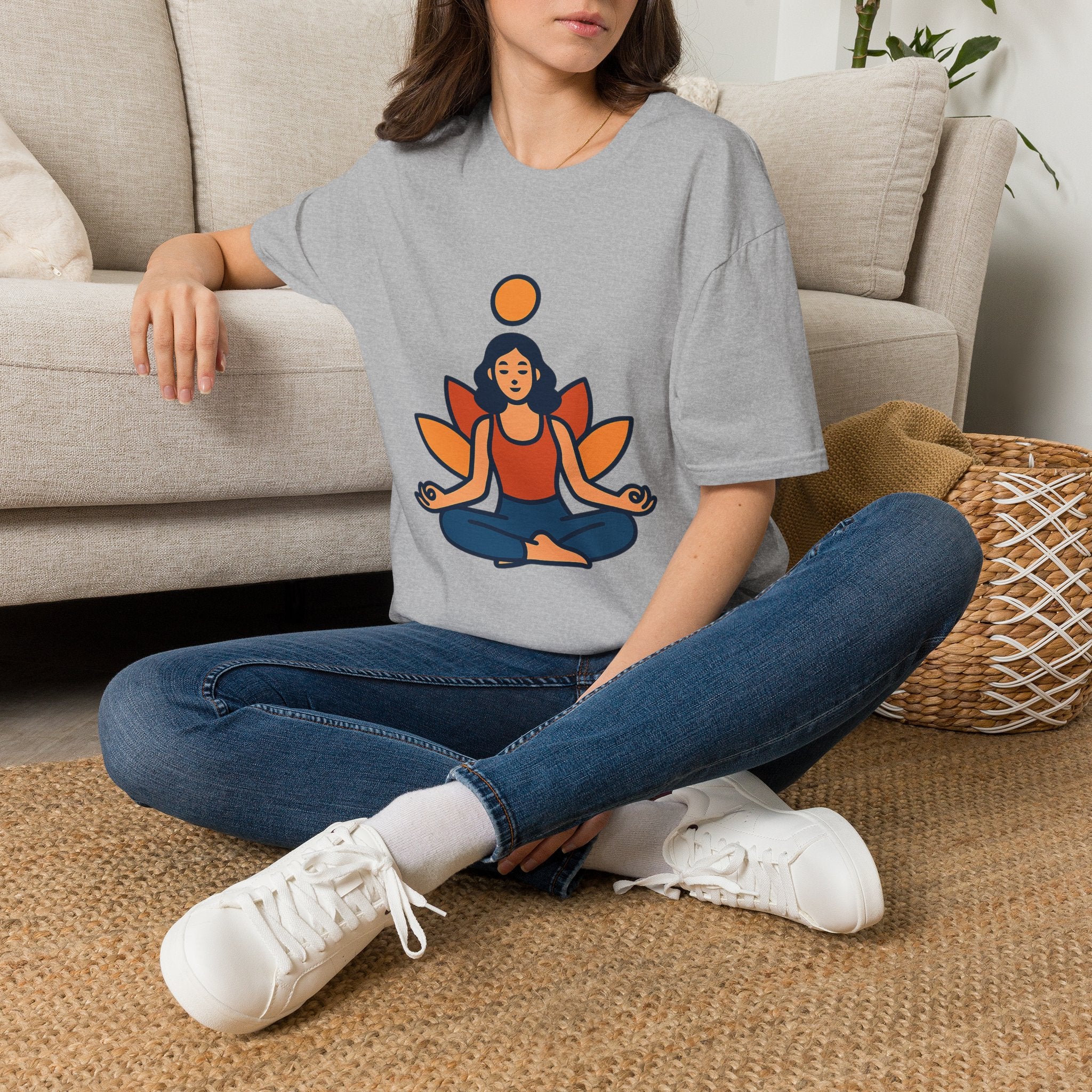 Retirement Gift for Coworker - Zen Yoga Unisex T-Shirt | Perfect Mindfulness Gift