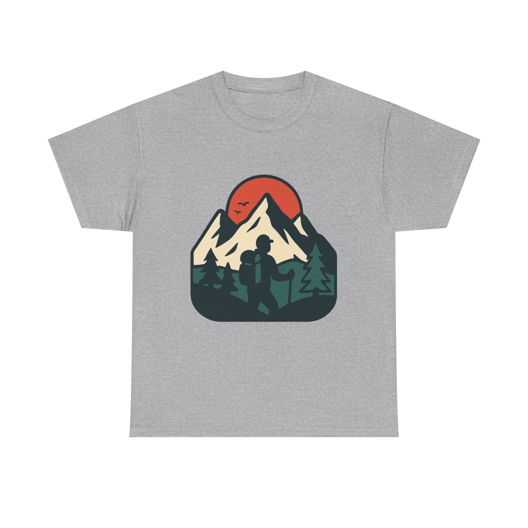 Mountain Adventure Unisex T-Shirt | Outdoor Hiking Tee for Men & Women