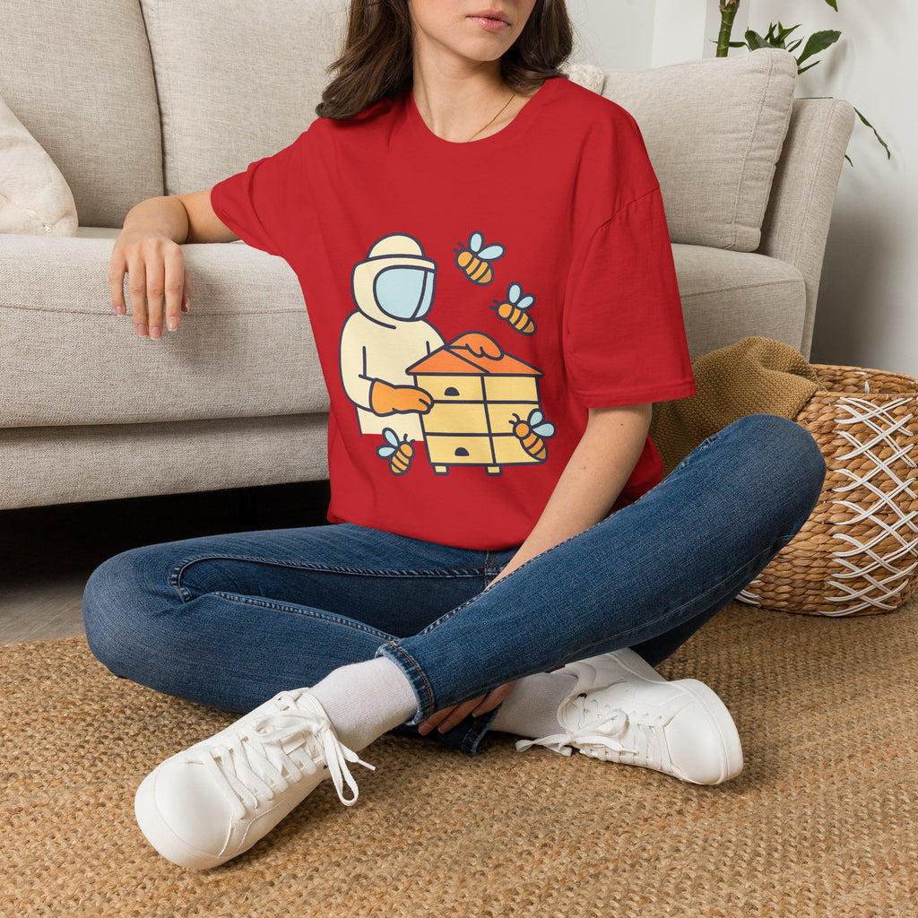 Beekeeping T-Shirt for Beekeepers | Unisex Soft Cotton Tee