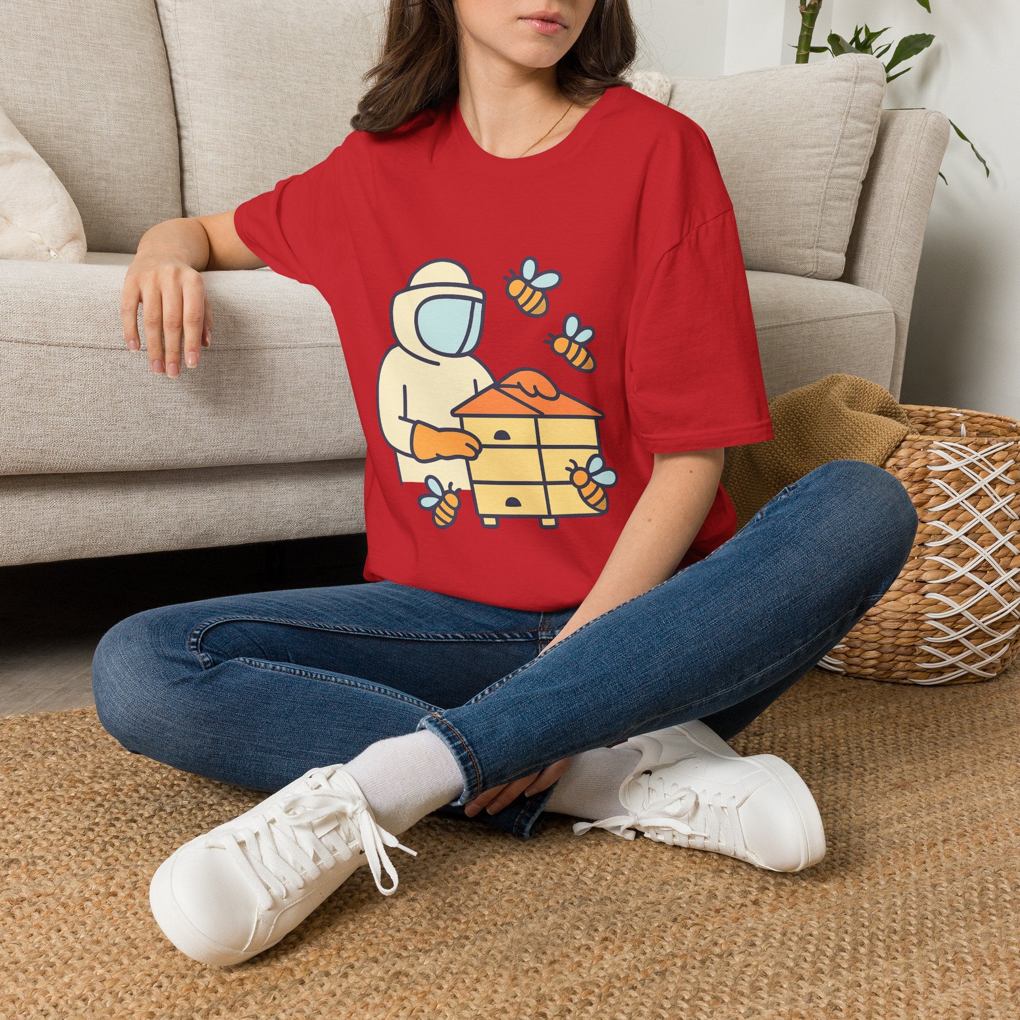 Beekeeping T-Shirt for Beekeepers | Unisex Soft Cotton Tee