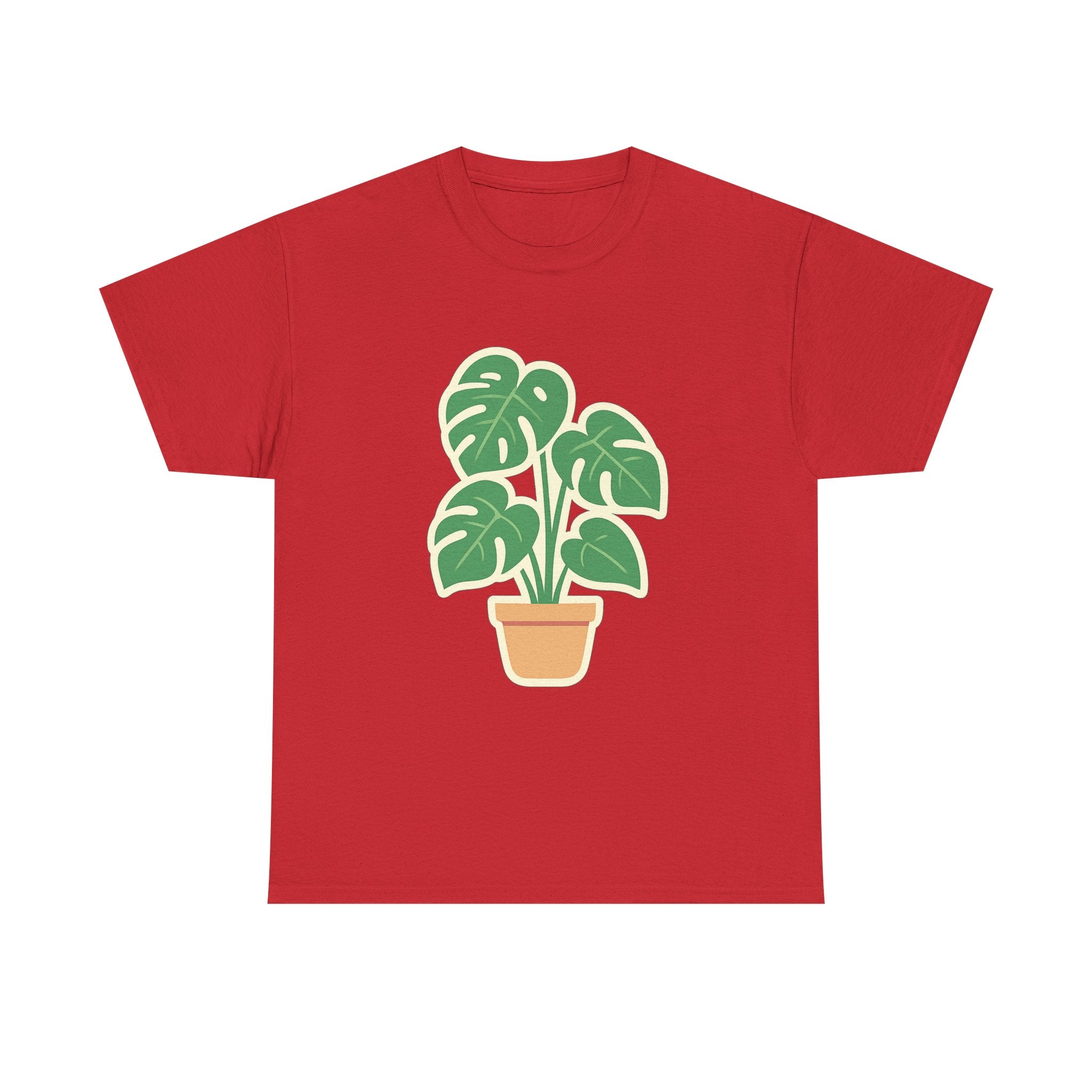 Monstera Plant Unisex T-Shirt - Tropical Leaf Tee for Plant Lovers