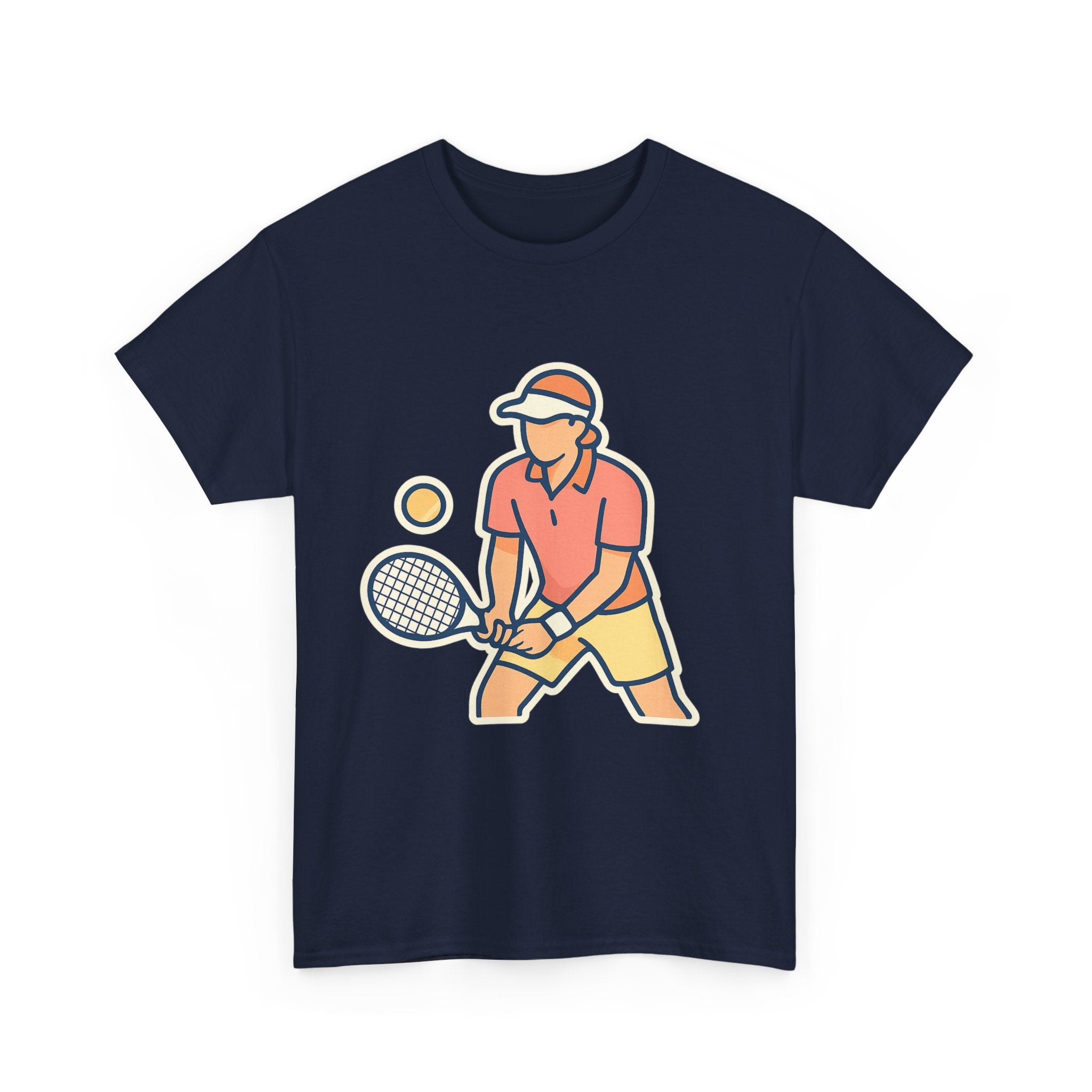 Tennis Player Unisex T-Shirt | Soft Comfortable Tee for Court Lovers