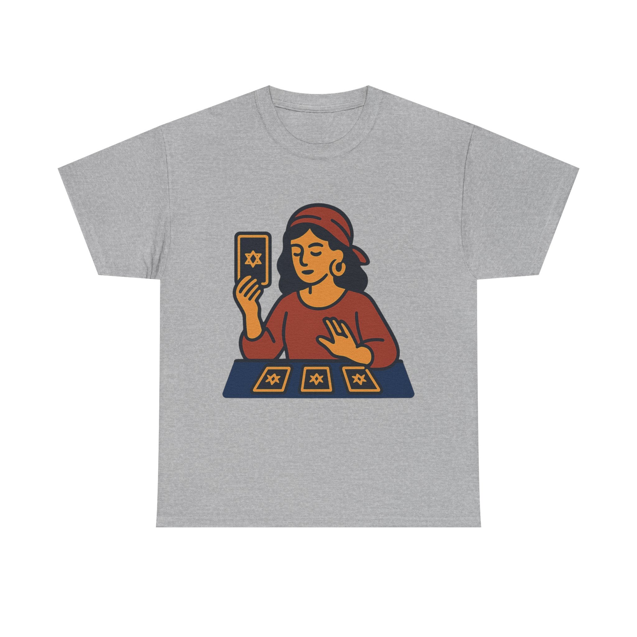 Tarot Reader Unisex T-Shirt | Mystical Apparel for Divination Enthusiasts