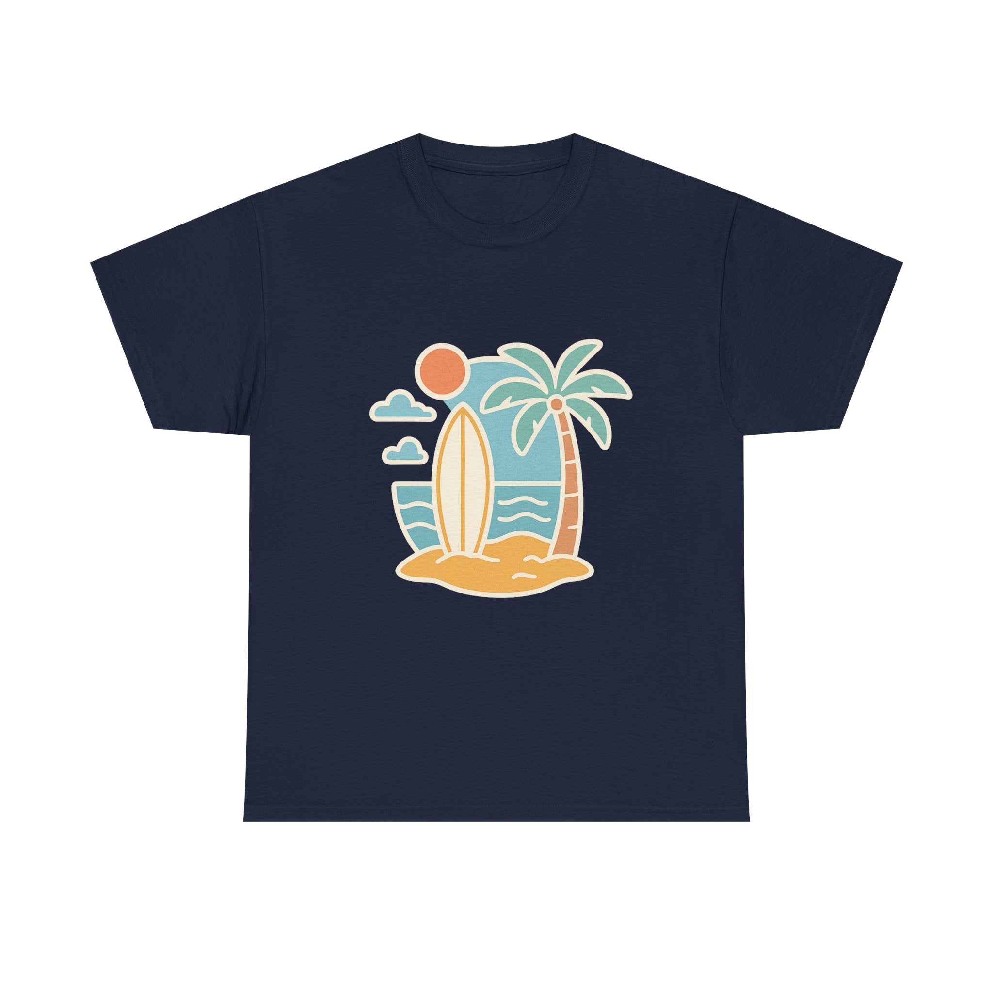 Vintage Beach Vibes Unisex T-Shirt | Soft Comfort Tee for Summer