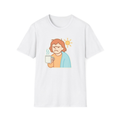Grumpy Morning Person Unisex T-Shirt - Funny Coffee Lover Tee