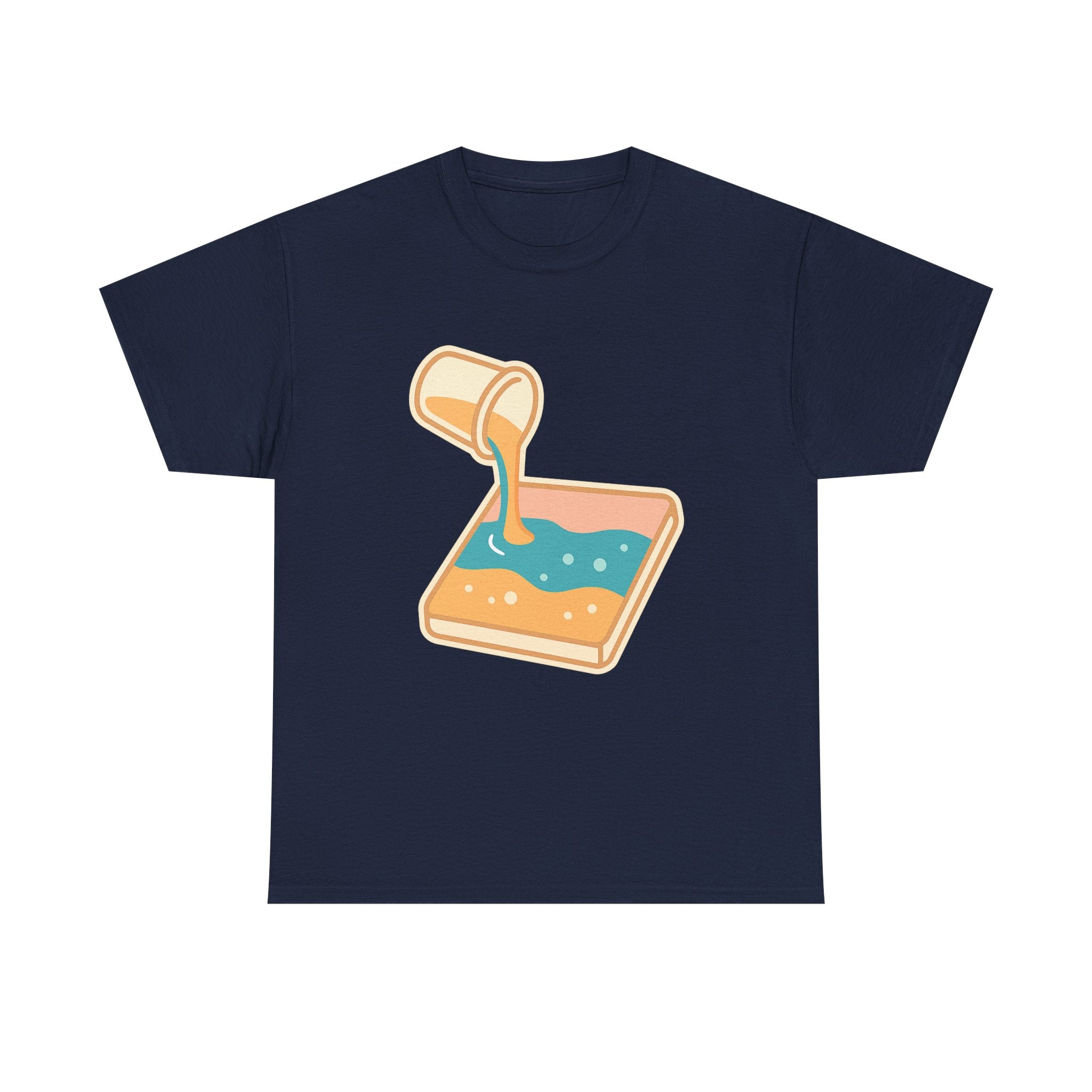 Resin Art Unisex T-Shirt | Unique Abstract Design Tee for Art Lovers