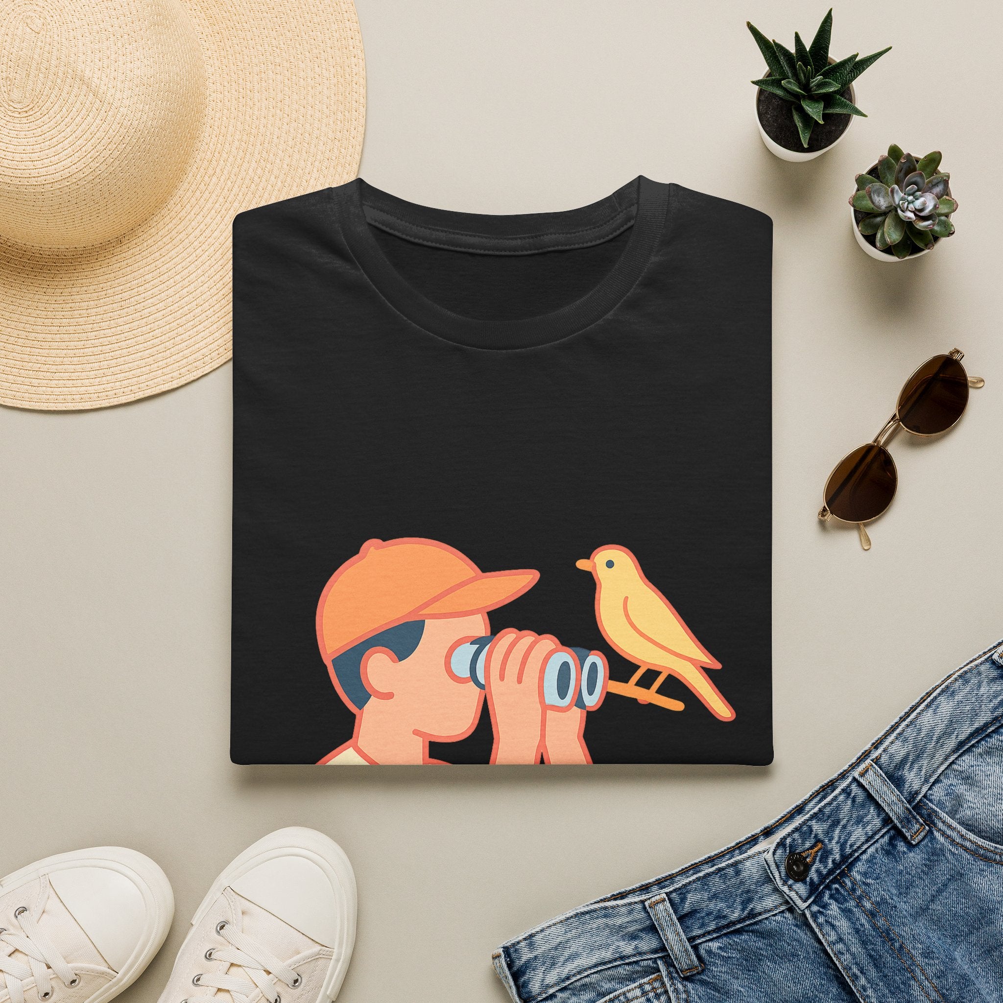 Birdwatching T-Shirt | Birder Gift | Unisex Comfort Tee for Bird Enthusiasts