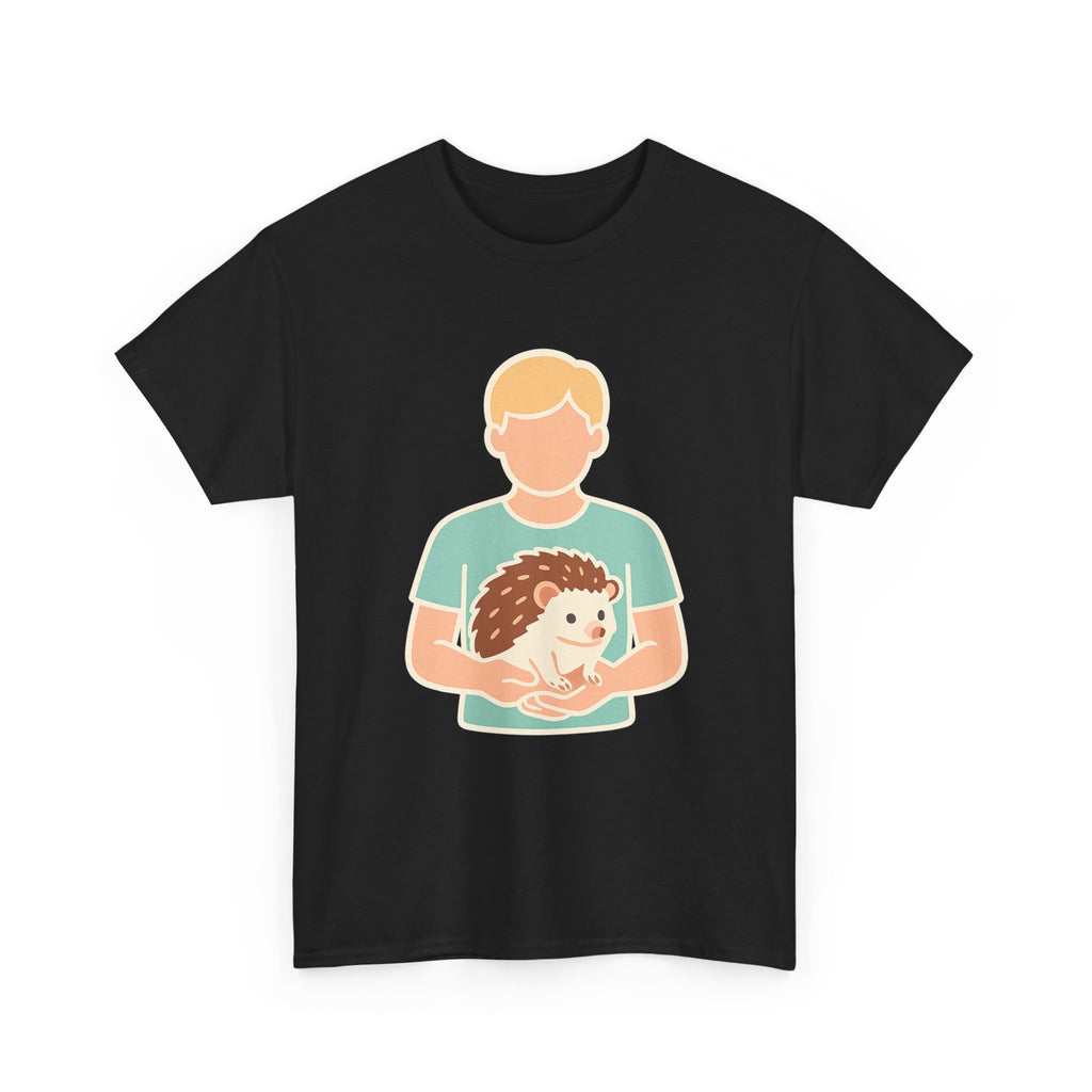 Adorable Hedgehog Owner Unisex T-Shirt - Soft Cotton Tee for Pet Lovers