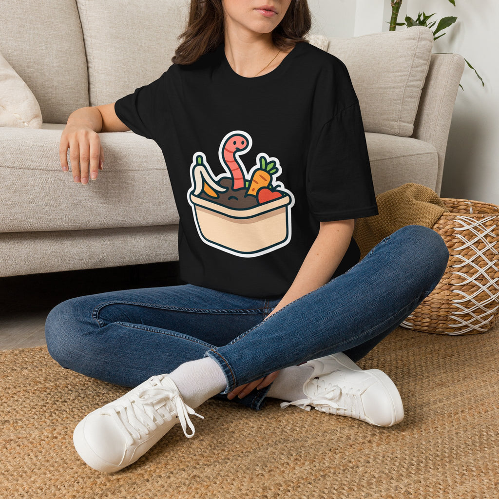 Vermicomposting T-Shirt | Worm Composting Tee for Eco-Conscious Gardeners