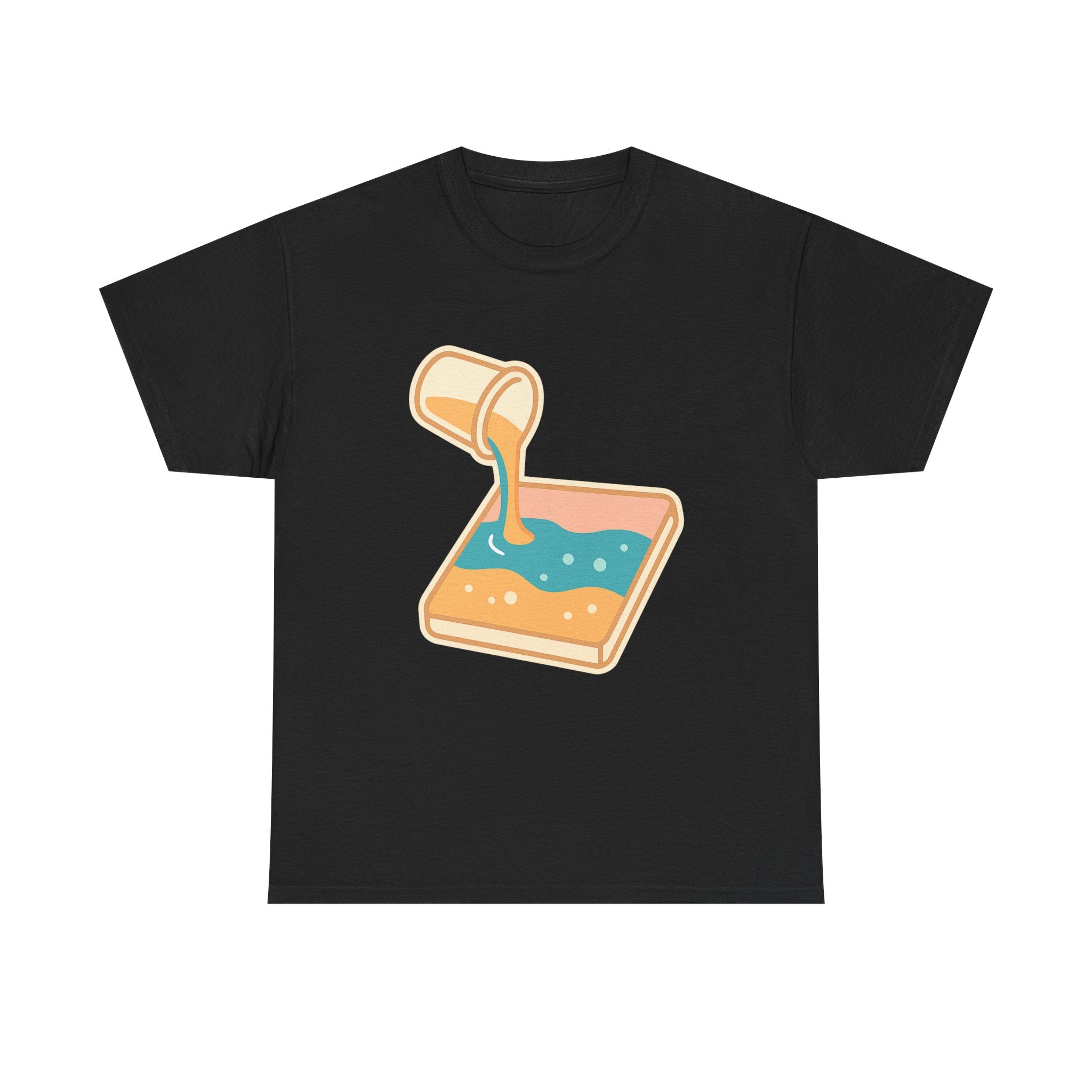 Resin Art Unisex T-Shirt | Unique Abstract Design Tee for Art Lovers