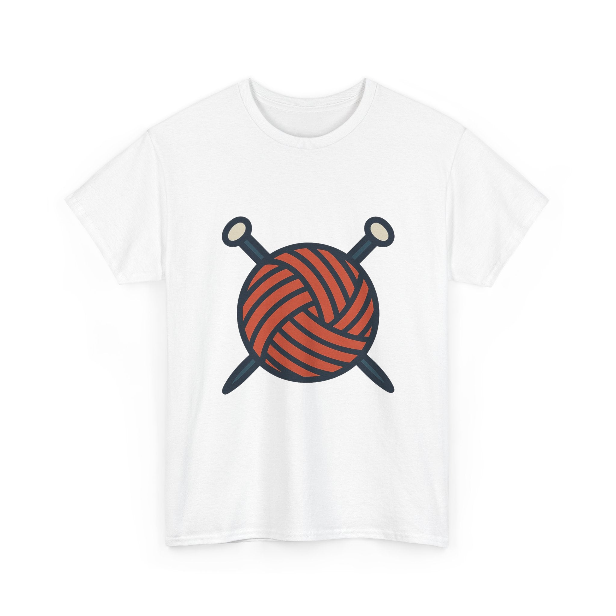 Premium Knitting Yarn Unisex T-Shirt - Soft Cotton Tee for Craft Lovers