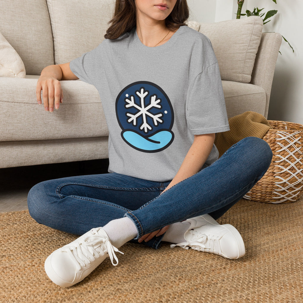 Winter Snowflake Unisex T-Shirt - Perfect Birthday Gift for Husband