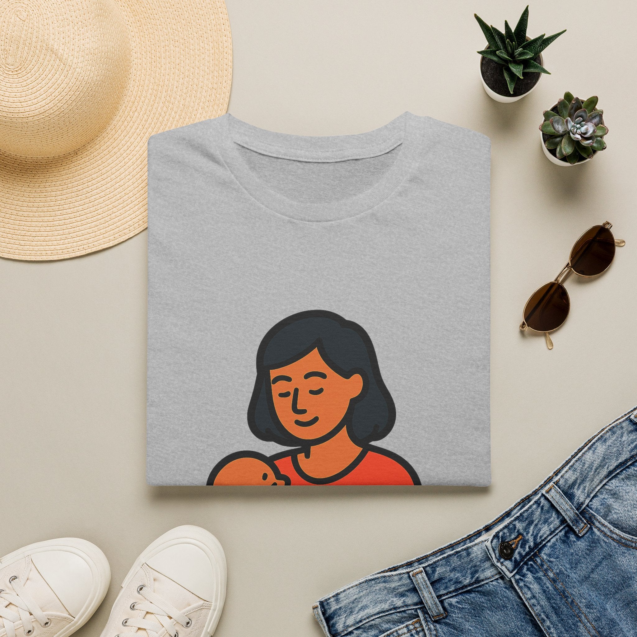 New Mom t-shirt with funny motherhood design – gift for new moms