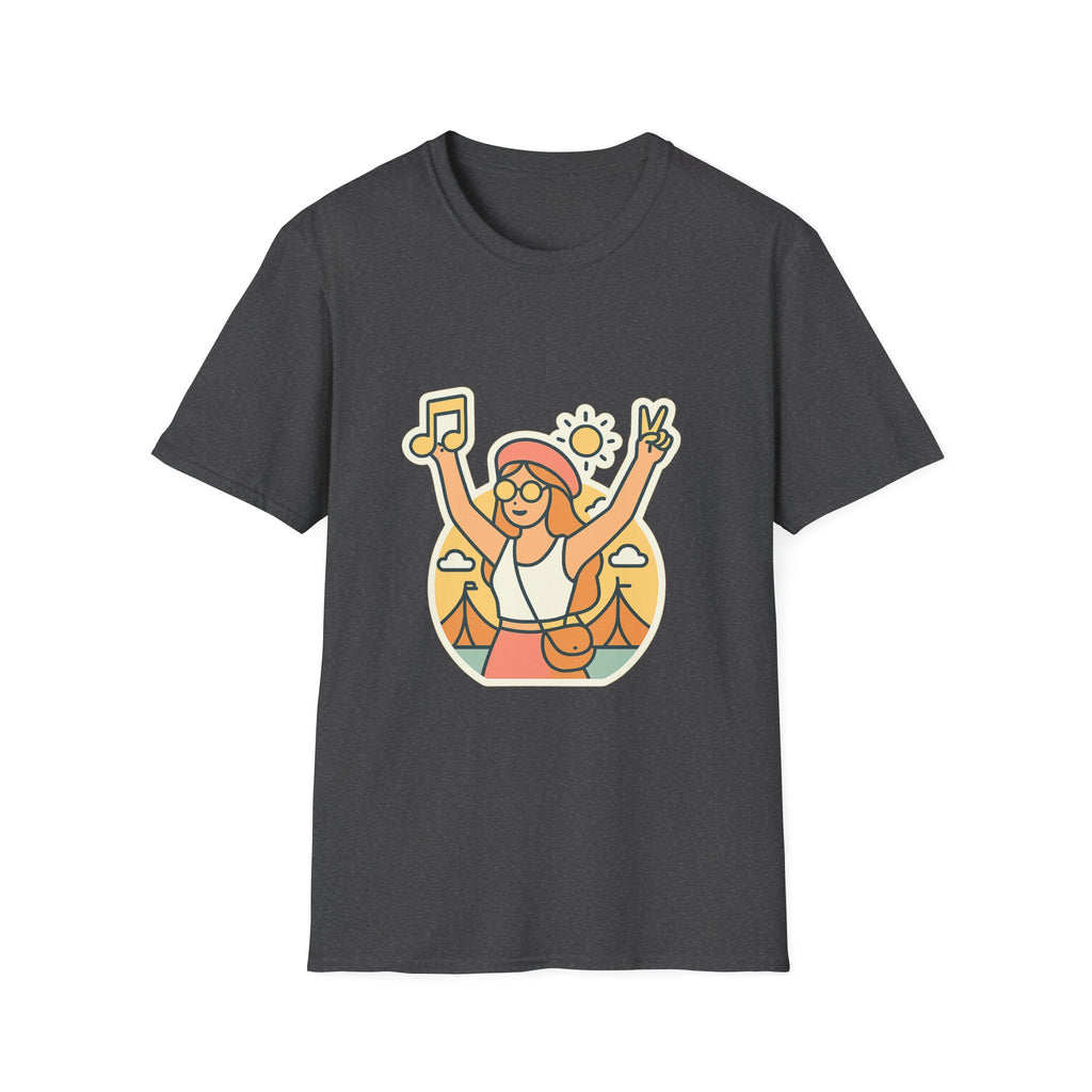 Music Festival Unisex T-Shirt - Perfect Anniversary Gift for Girlfriend