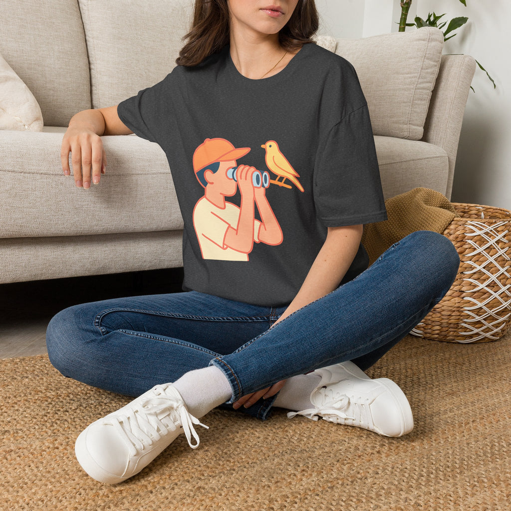 Birdwatching T-Shirt | Birder Gift | Unisex Comfort Tee for Bird Enthusiasts