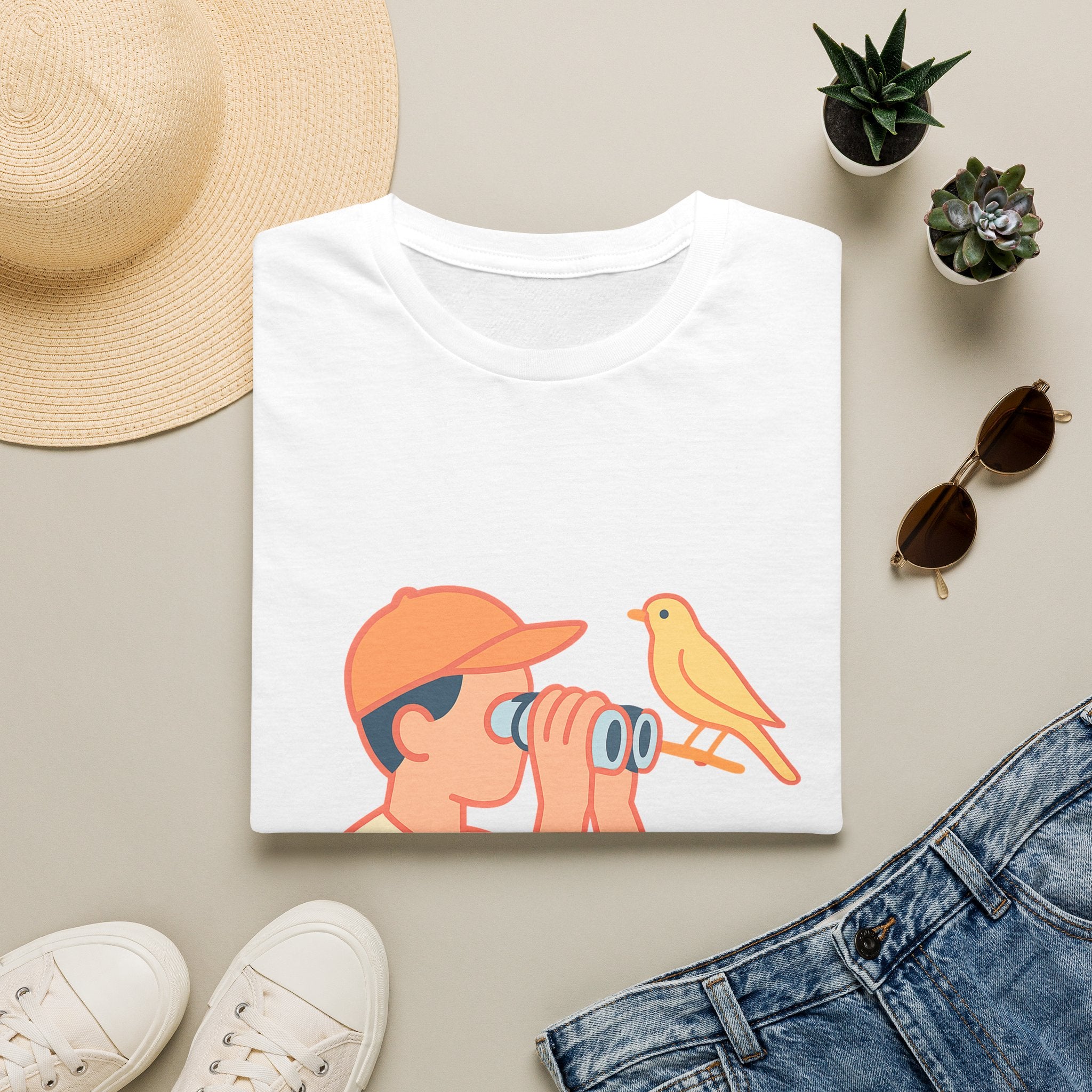 Birdwatching T-Shirt | Birder Gift | Unisex Comfort Tee for Bird Enthusiasts
