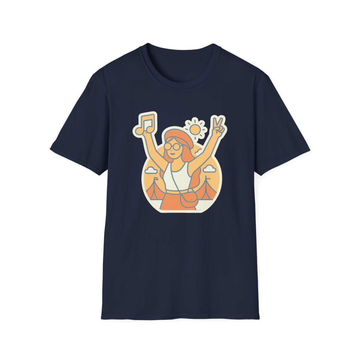 Music Festival Unisex T-Shirt - Perfect Anniversary Gift for Girlfriend