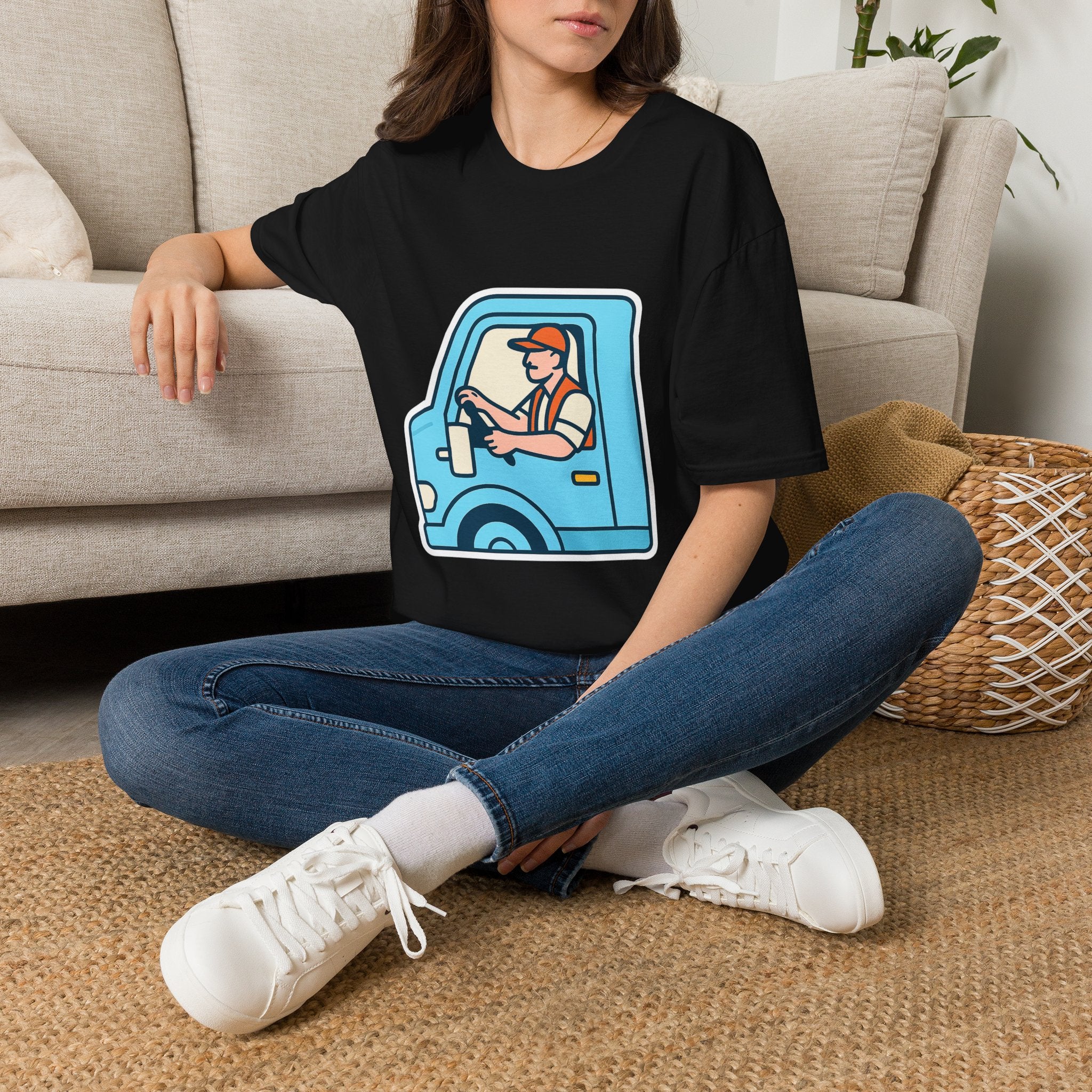 Trucker Life t-shirt with trucker life design – gift for trucker life lovers