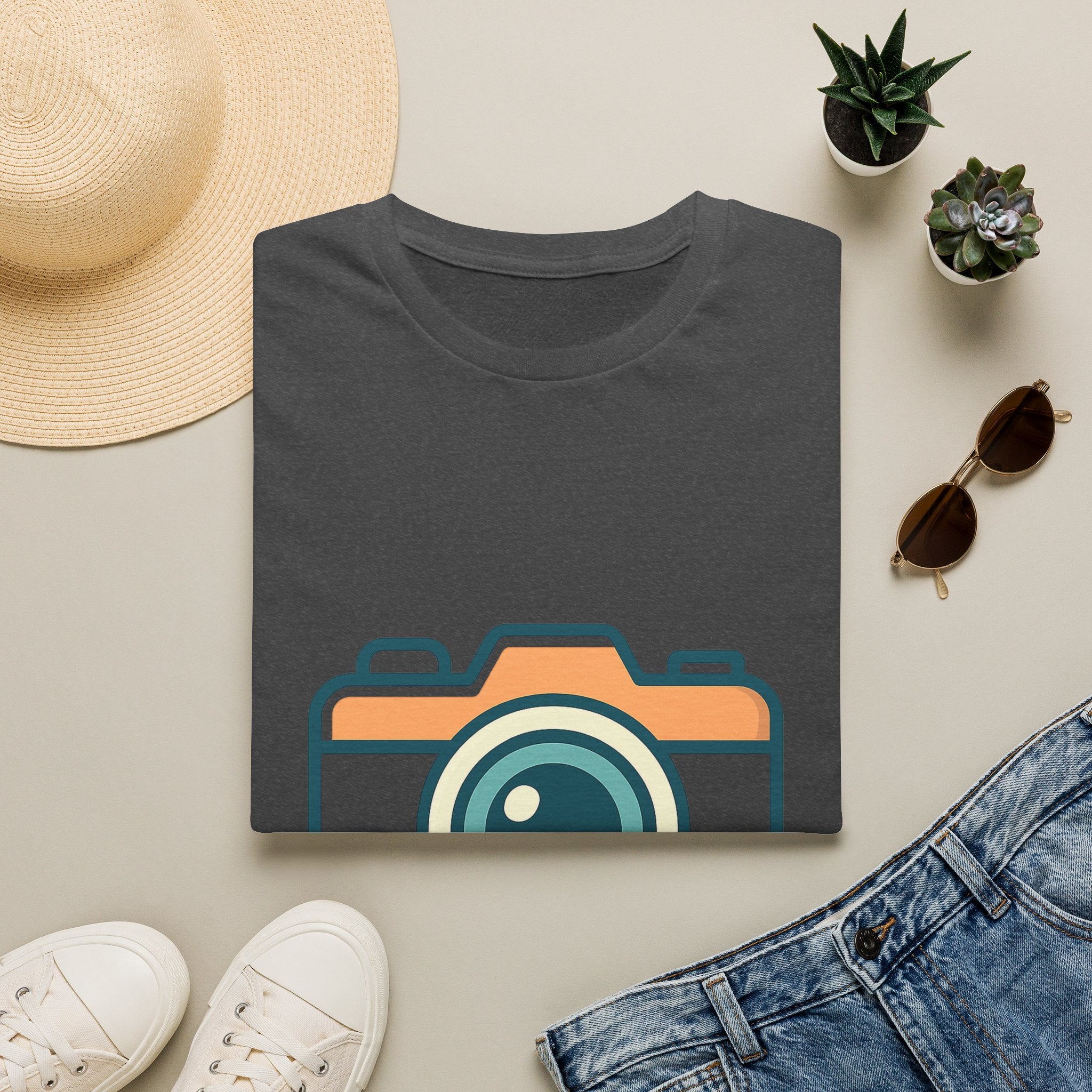 Photography Camera T-Shirt | Unisex Tee for Photographers & Creatives