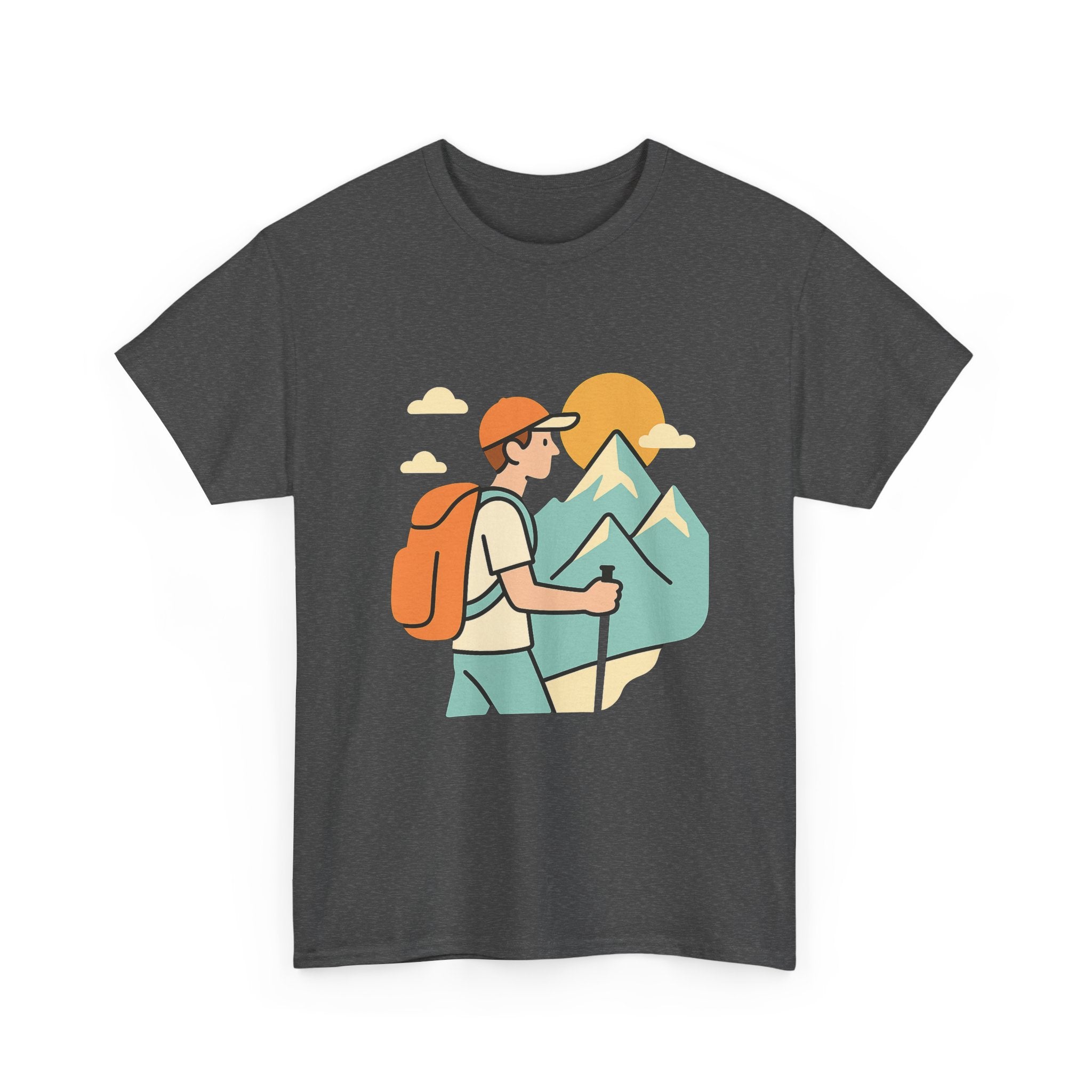 Mountain Adventure Unisex T-Shirt | Outdoor Hiking Tee for Men & Women