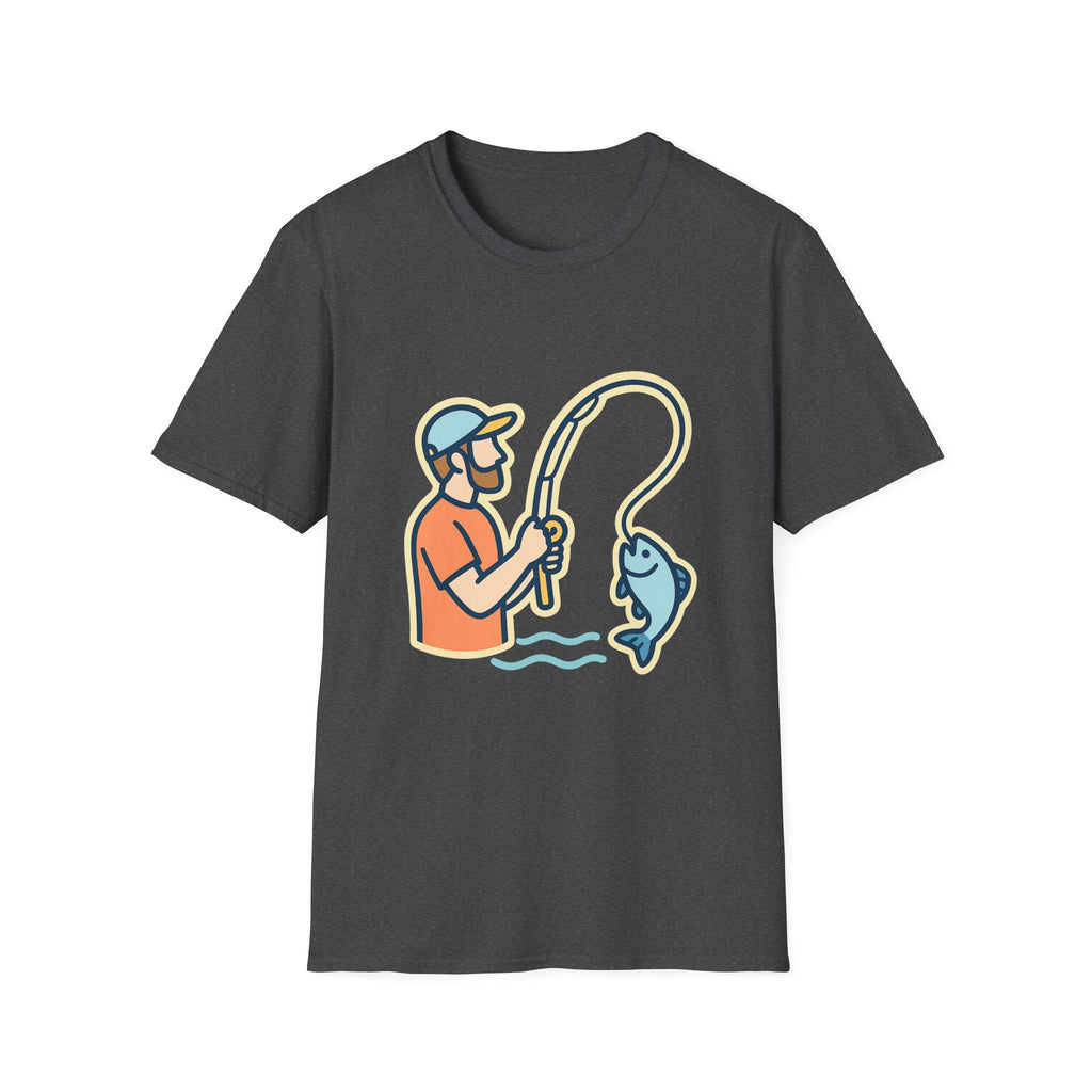 Fishing Life Unisex T-Shirt | Soft Comfort Tee for Anglers & Fishermen