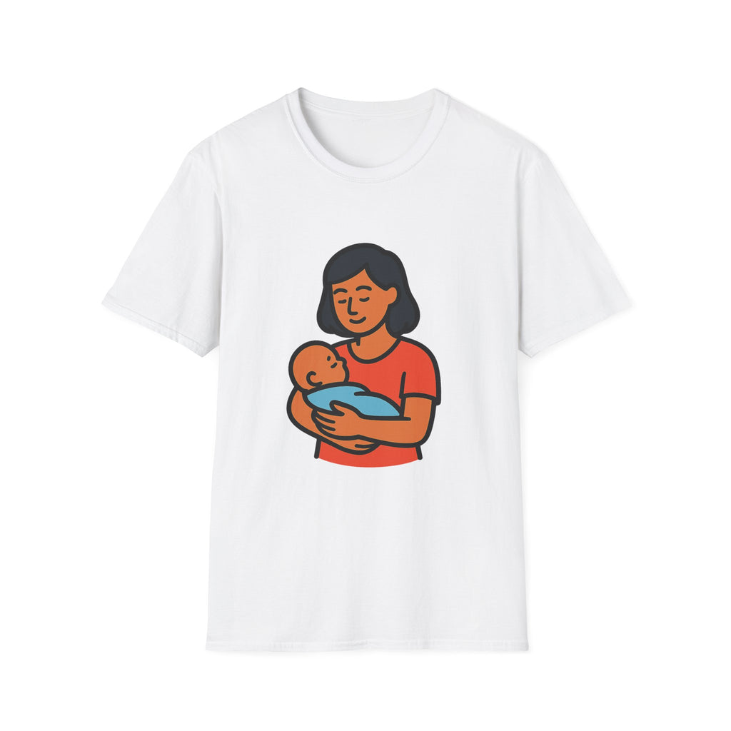 New Mom t-shirt with funny motherhood design – gift for new moms