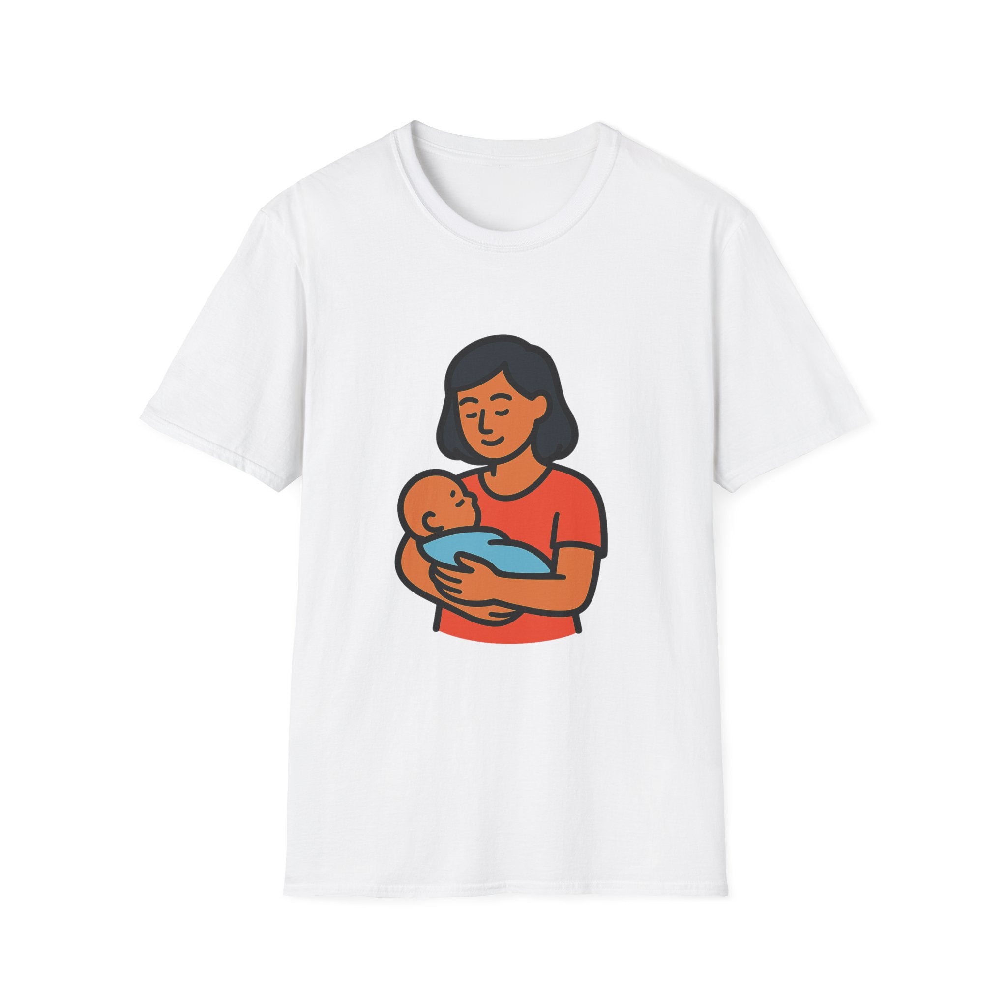 New Mom t-shirt with funny motherhood design – gift for new moms