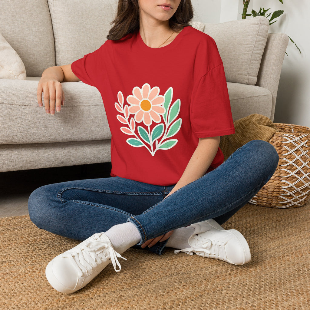Spring Floral Unisex T-Shirt | Soft Comfortable Tee for All