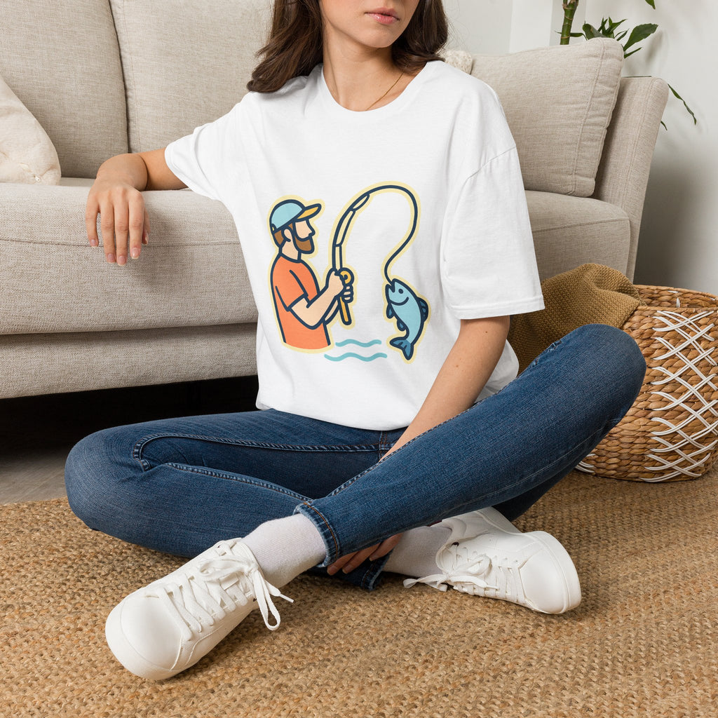 Fishing Life Unisex T-Shirt | Soft Comfort Tee for Anglers & Fishermen