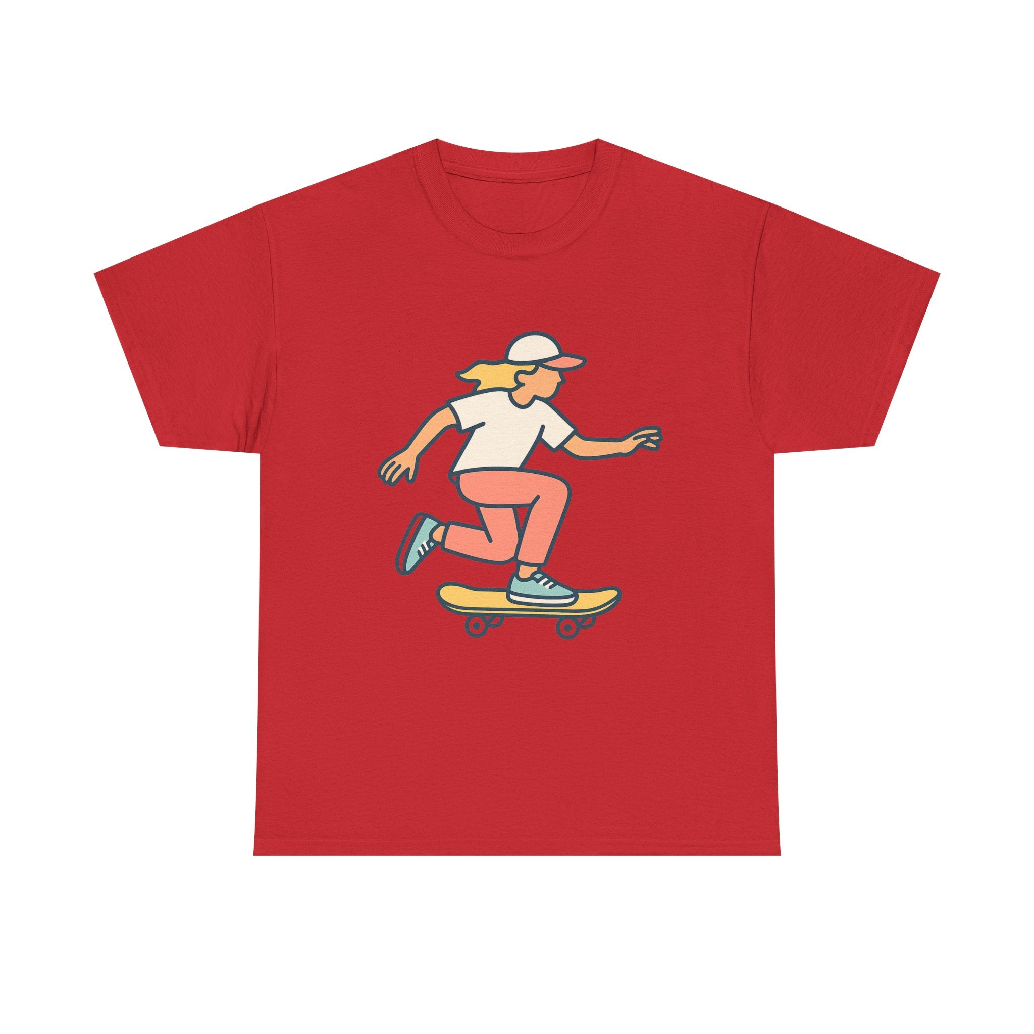 Skateboard Vibes Unisex T-Shirt | Soft Comfortable Skate Tee for All