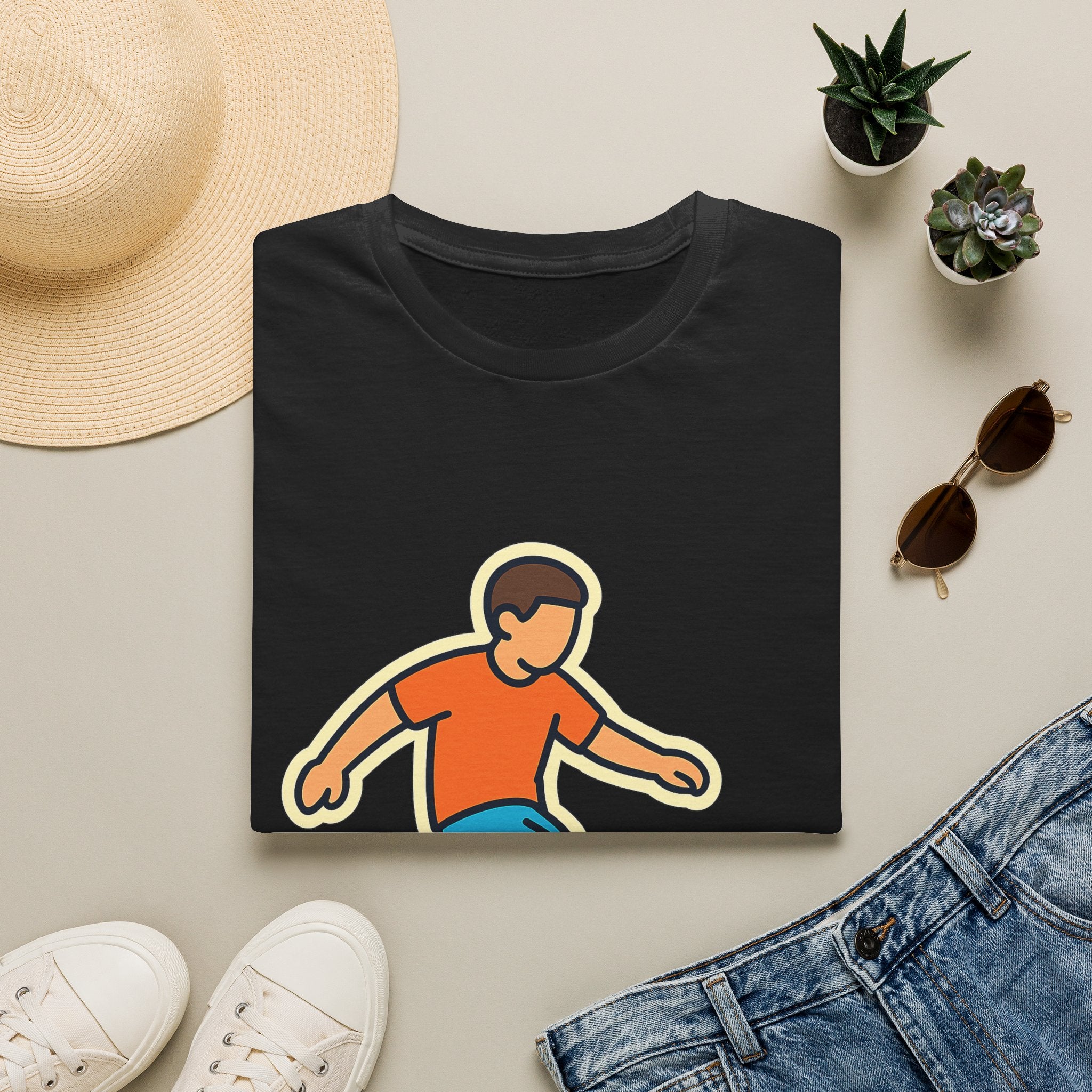 Premium Unisex Soccer Football T-Shirt | Soft Comfortable Tee for Fans