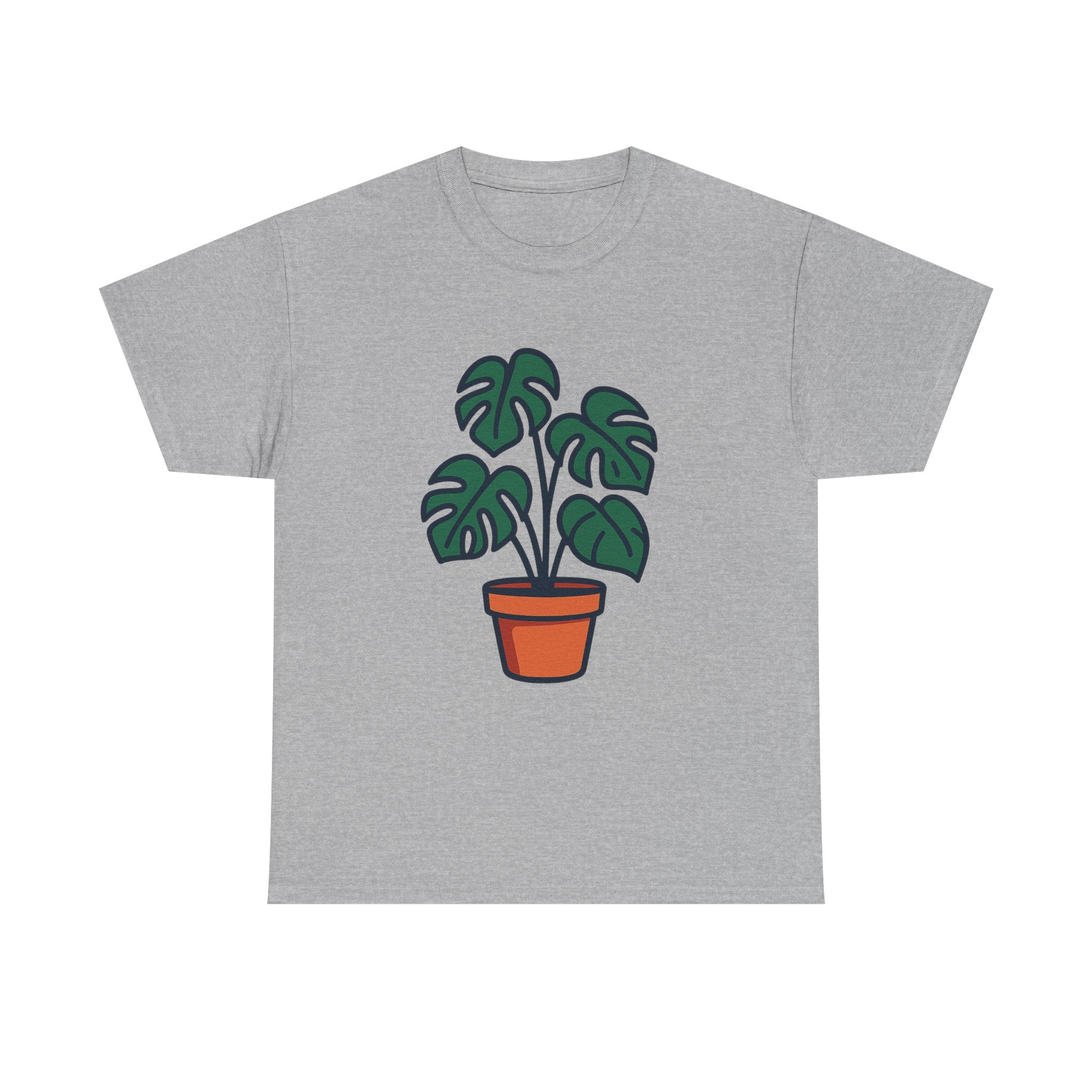 Monstera Plant Unisex T-Shirt - Tropical Leaf Tee for Plant Lovers