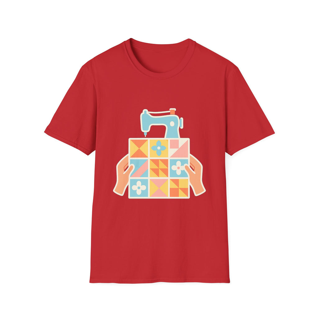 Quilting Unisex T-Shirt | Soft Cotton Tee for Quilters & Fabric Lovers