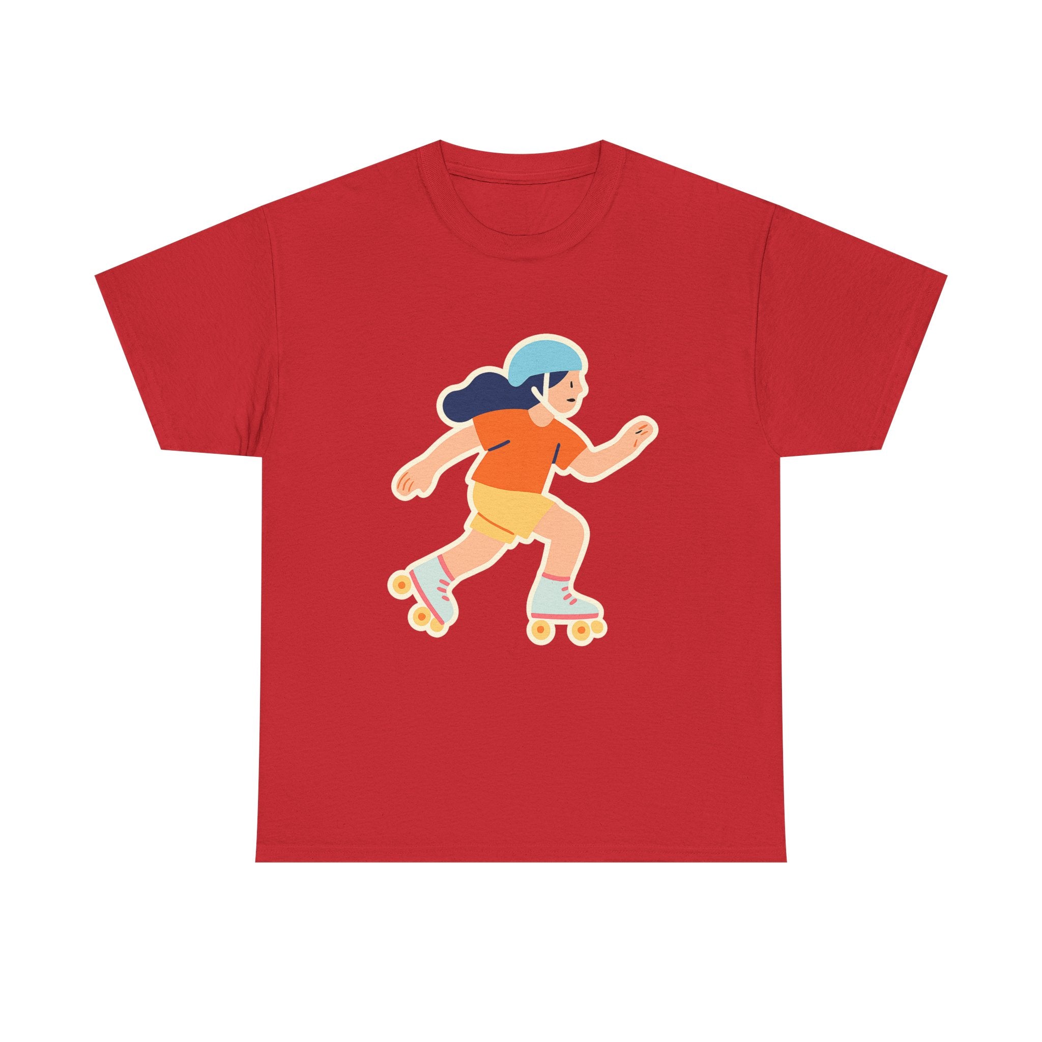 Retro Roller Skating Unisex T-Shirt - Soft Comfy Tee for Skaters