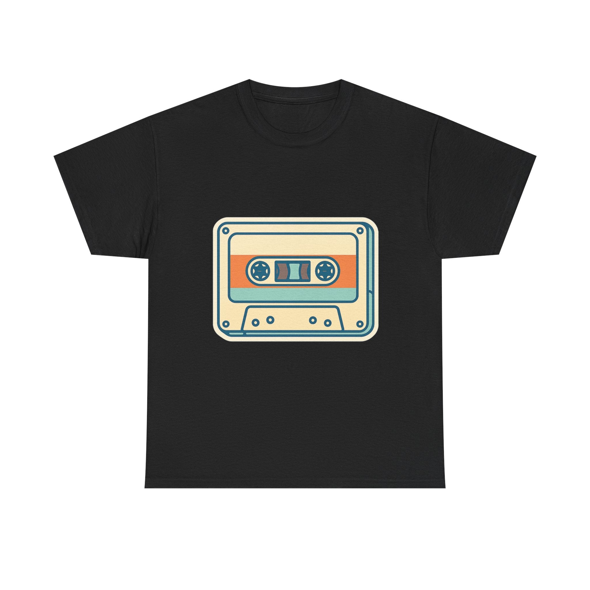 Retro Cassette Tape T-Shirt | Vintage 80s 90s Music Unisex Tee