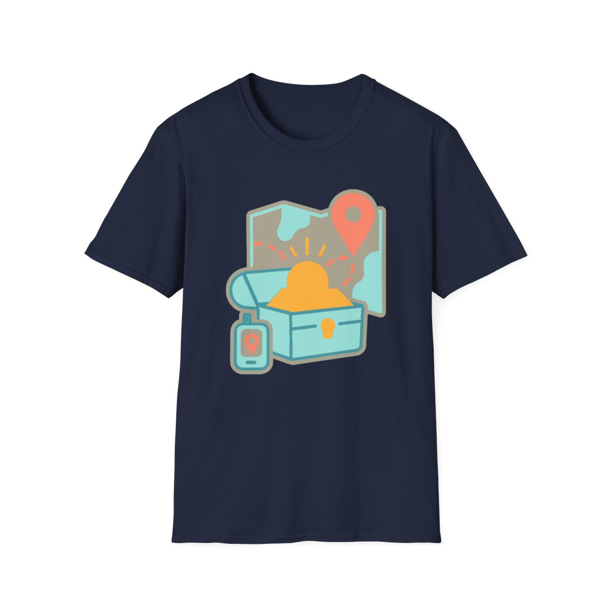 Geocaching Adventure Unisex T-Shirt | Outdoor Treasure Hunting Tee
