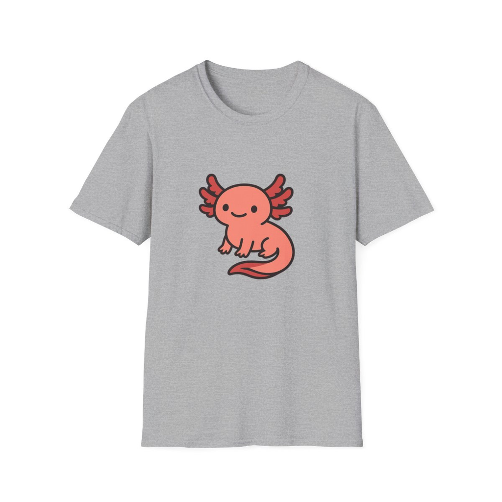 Cute Axolotl Unisex T-Shirt - Soft Comfortable Tee for Axolotl Lovers
