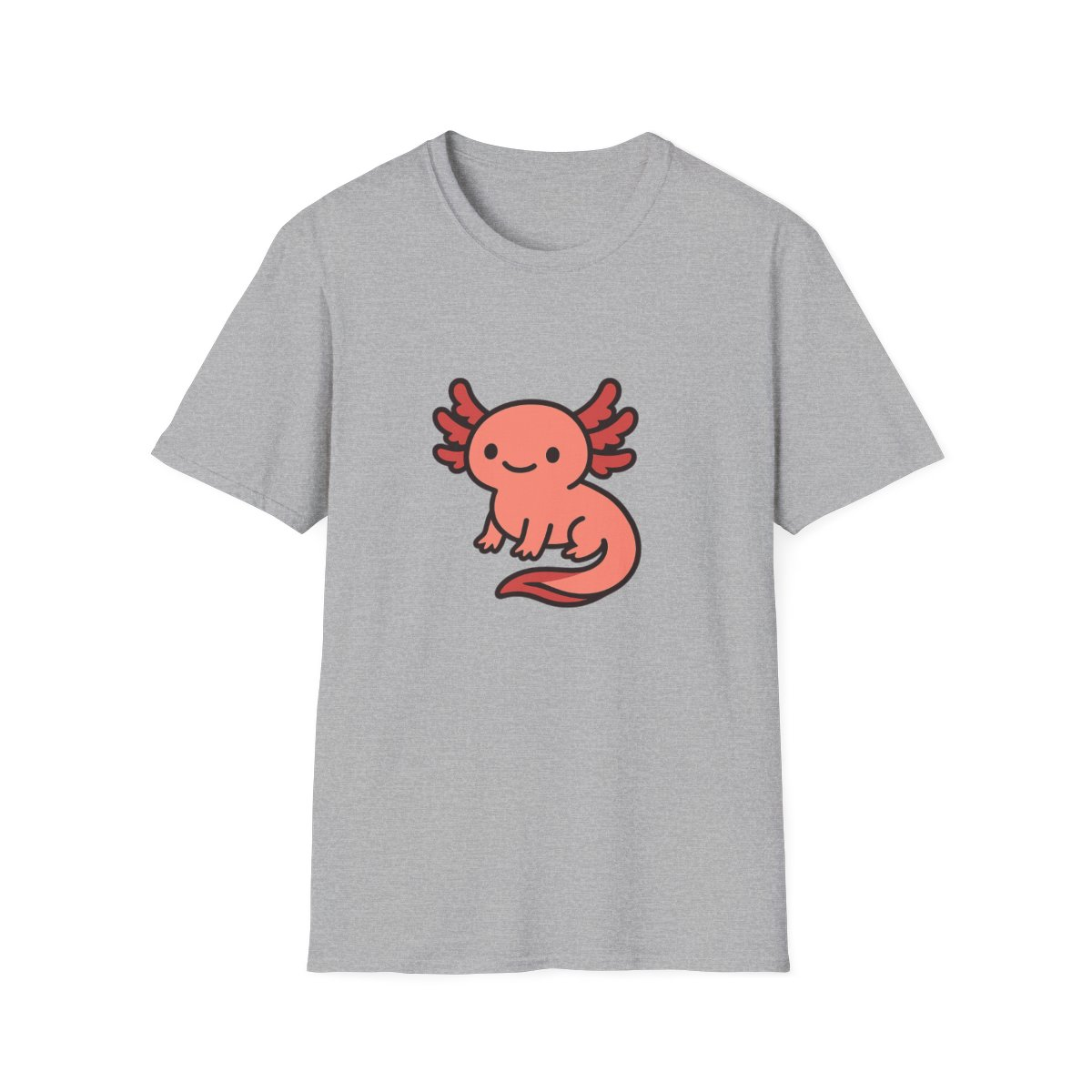 Cute Axolotl Unisex T-Shirt - Soft Comfortable Tee for Axolotl Lovers