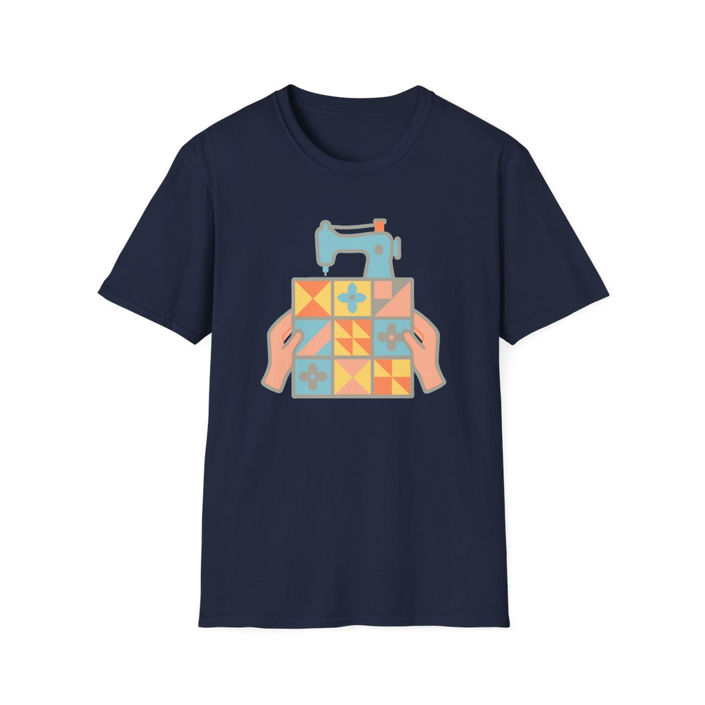 Quilting Unisex T-Shirt | Soft Cotton Tee for Quilters & Fabric Lovers