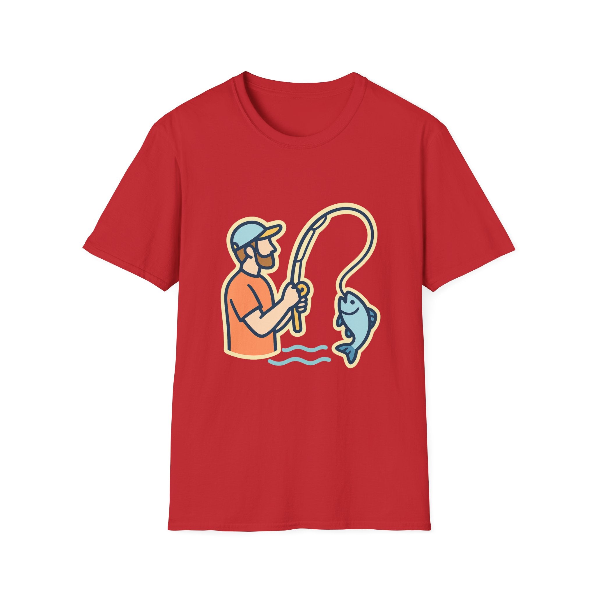 Fishing Life Unisex T-Shirt | Soft Comfort Tee for Anglers & Fishermen
